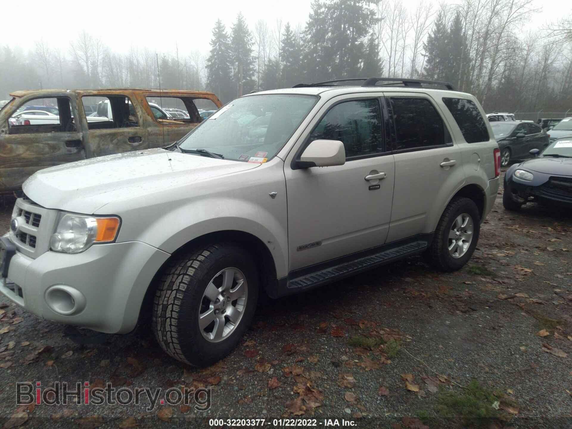2008 FORD ESCAPE - VIN: 1FMCU941X8KB26001 - Фото 2