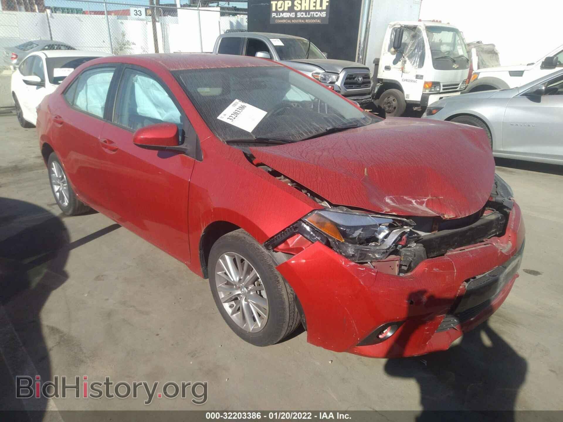 Photo 5YFBURHE1FP216682 - TOYOTA COROLLA 2015