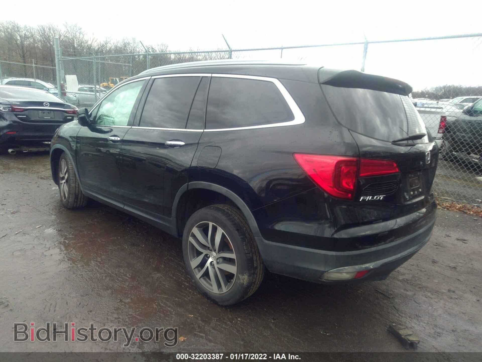 2016 HONDA PILOT - VIN: 5FNYF6H91GB086731 - Фото 3