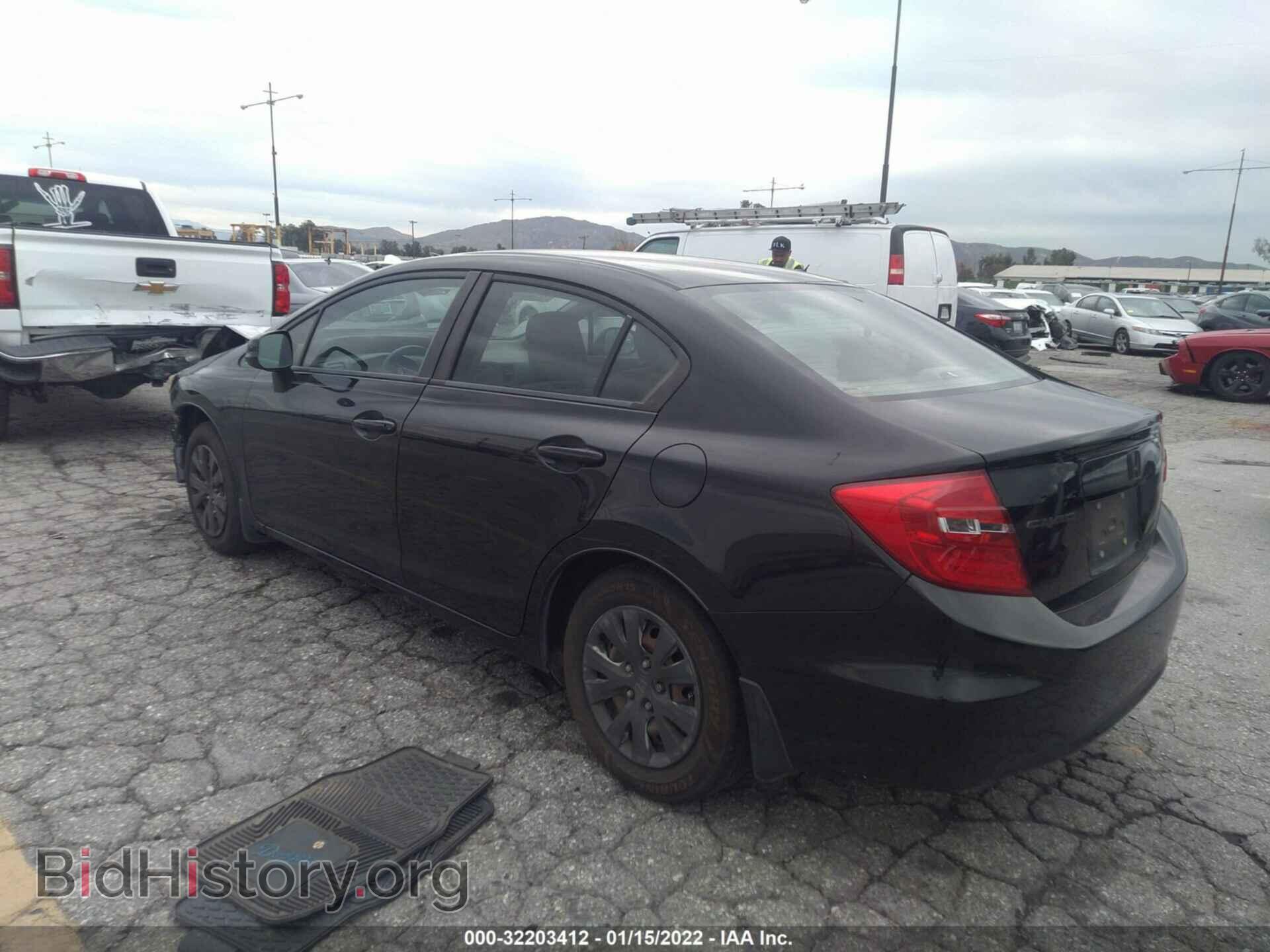 2012 HONDA CIVIC SDN - VIN: 19XFB2F56CE069905 - Фото 3