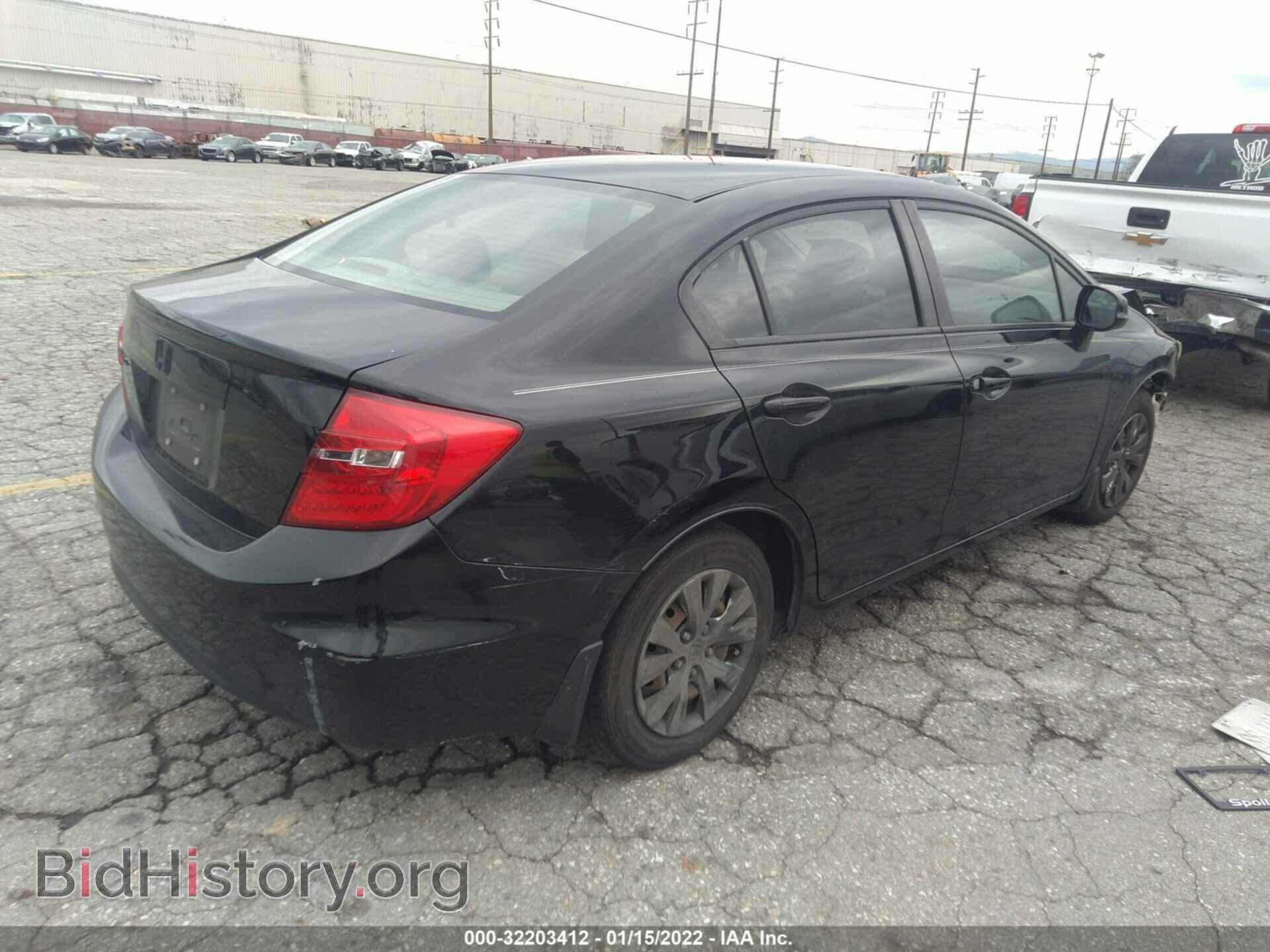 2012 HONDA CIVIC SDN - VIN: 19XFB2F56CE069905 - Фото 4