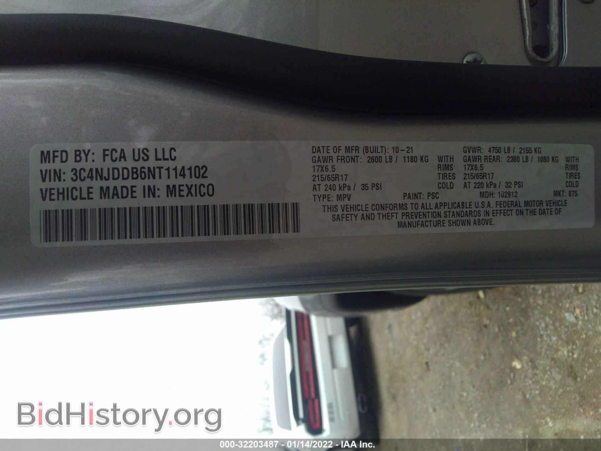 2022 JEEP COMPASS - VIN: 3C4NJDDB6NT114102 - Фото 9