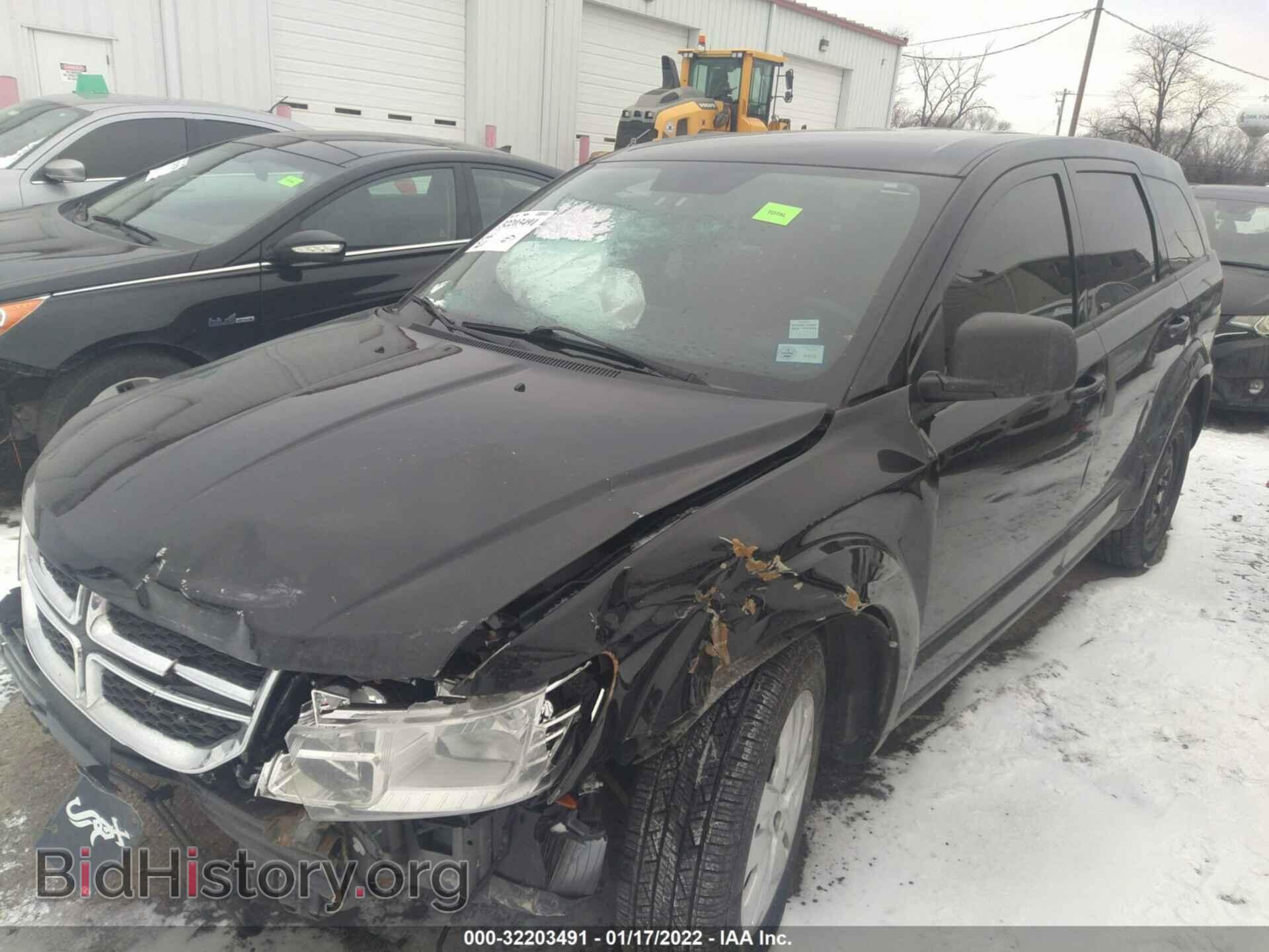 2014 DODGE JOURNEY - VIN: 3C4PDCAB6ET148779 - Фото 2