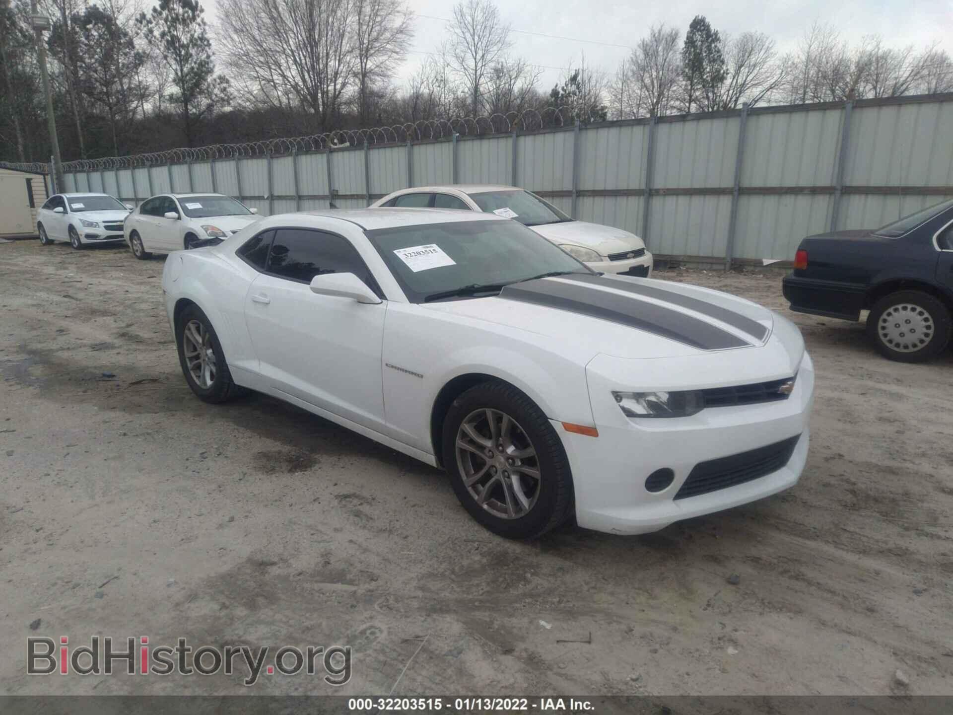 Photo 2G1FA1E31E9216834 - CHEVROLET CAMARO 2014