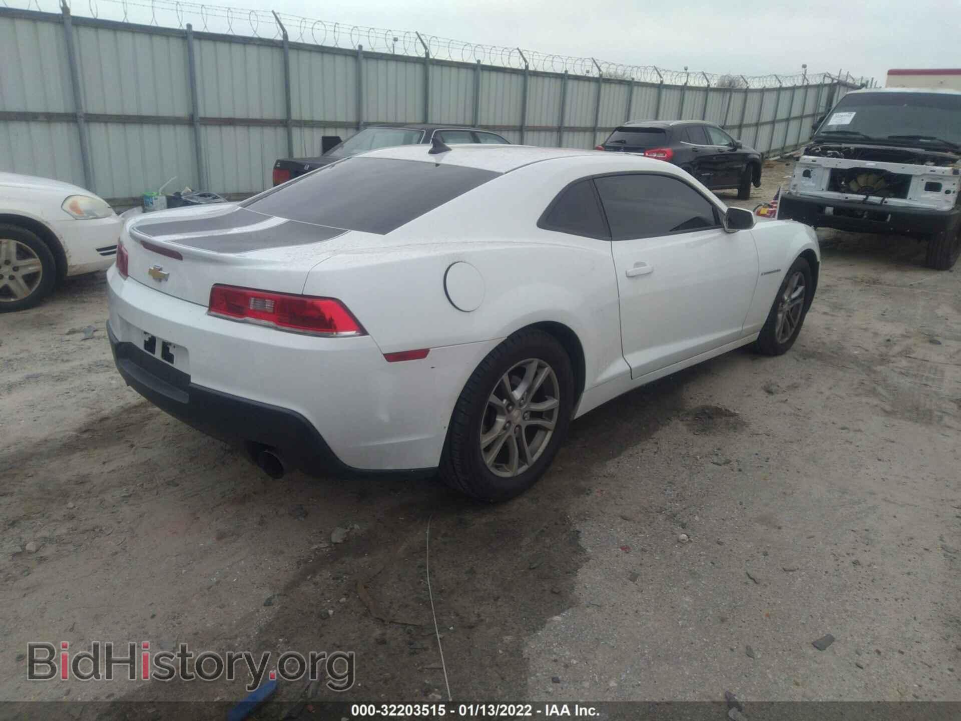 2014 CHEVROLET CAMARO - VIN: 2G1FA1E31E9216834 - Фото 4