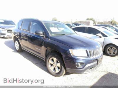 2014 Jeep COMPASS Sport, dark blue — VIN 1C4NJCBA0ED882524, IAAI