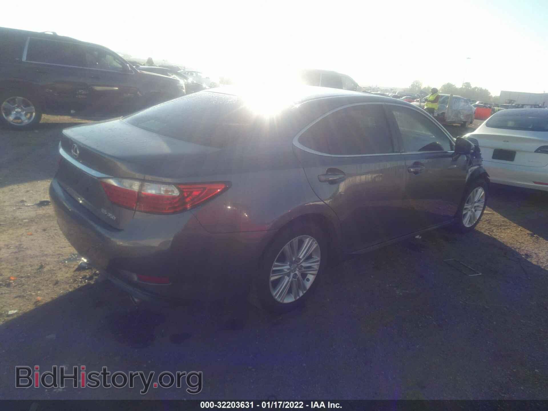 2014 LEXUS ES 350 - VIN: JTHBK1GG0E2139437 - Фото 4