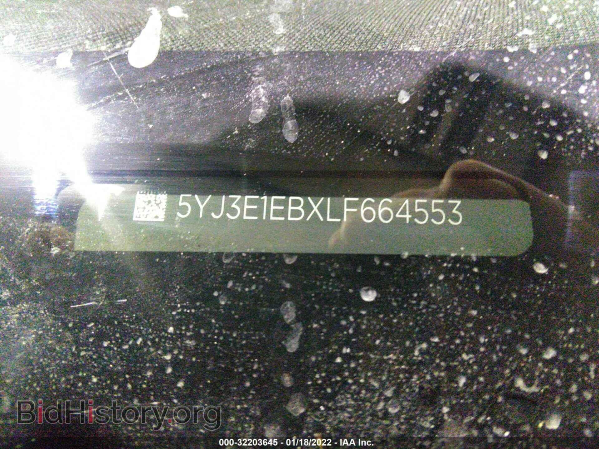 2020 TESLA MODEL 3 - VIN: 5YJ3E1EBXLF664553 - Фото 9