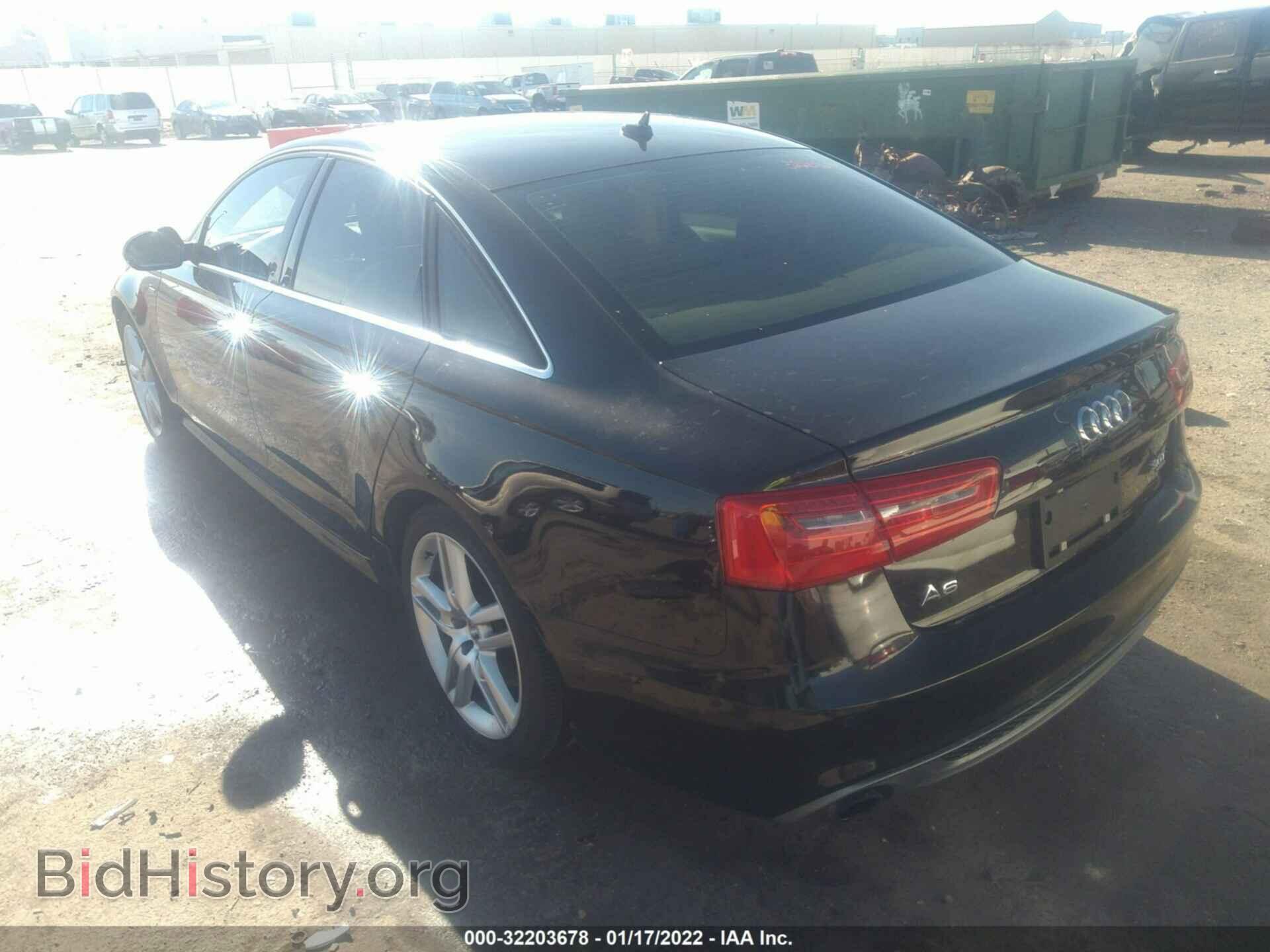 2014 AUDI A6 - VIN: WAUHGAFC2EN053537 - Фото 3