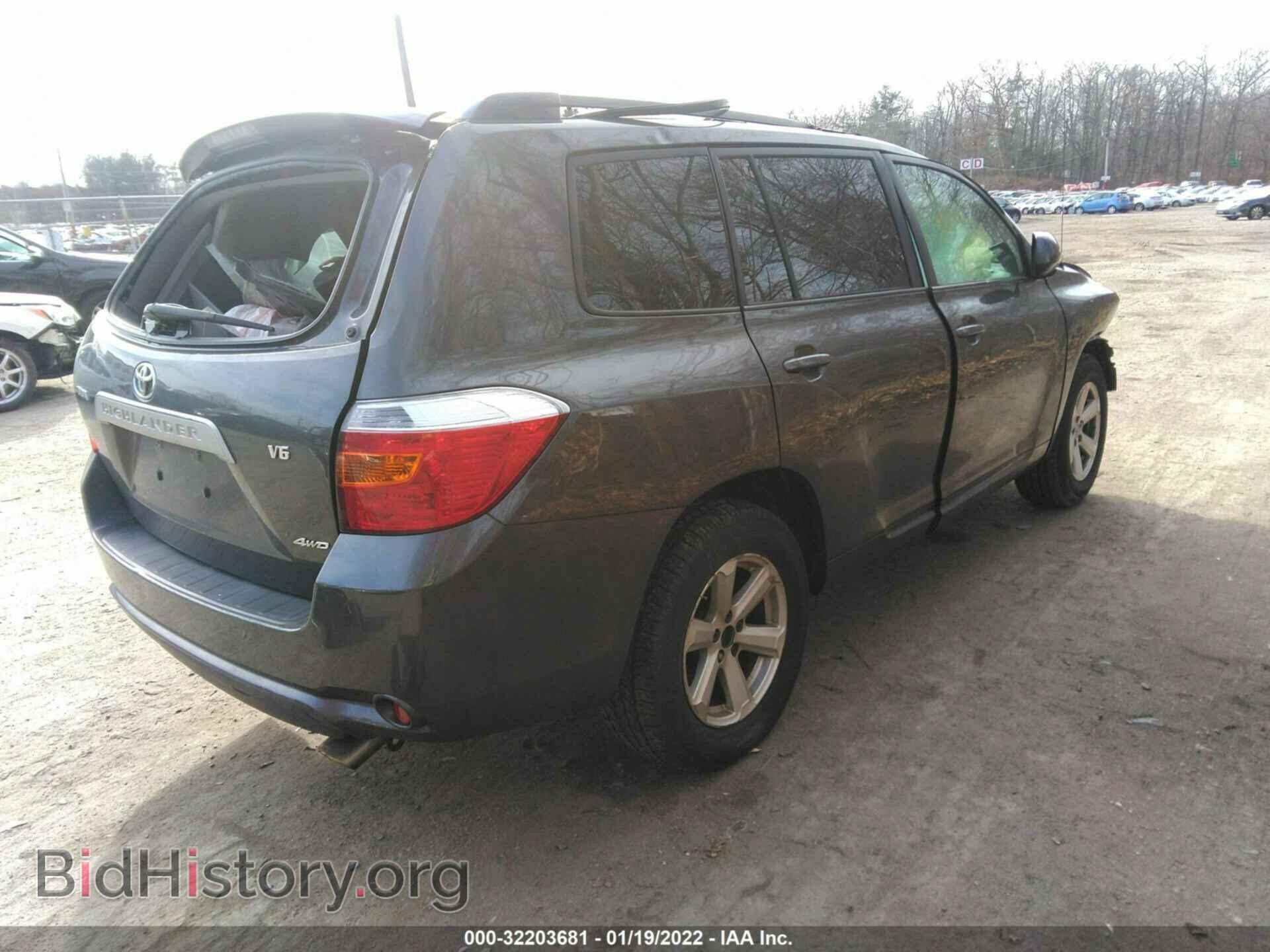 2008 TOYOTA HIGHLANDER - VIN: JTEES41A082078319 - Фото 4