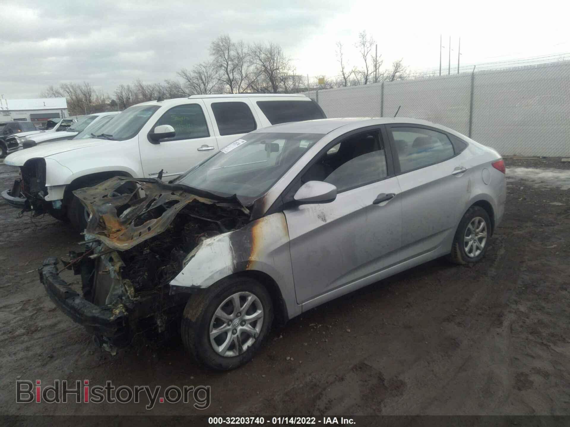 2013 HYUNDAI ACCENT - VIN: KMHCT4AE3DU287432 - Фото 2