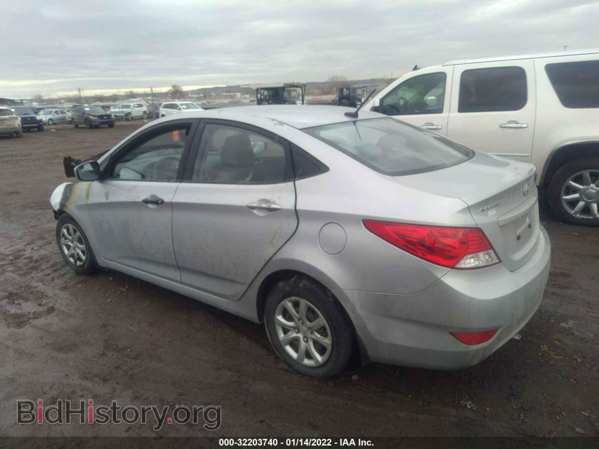 2013 HYUNDAI ACCENT - VIN: KMHCT4AE3DU287432 - Фото 3