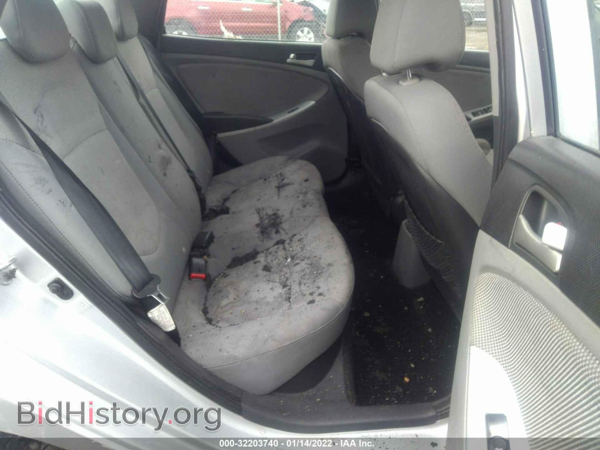 2013 HYUNDAI ACCENT - VIN: KMHCT4AE3DU287432 - Фото 8