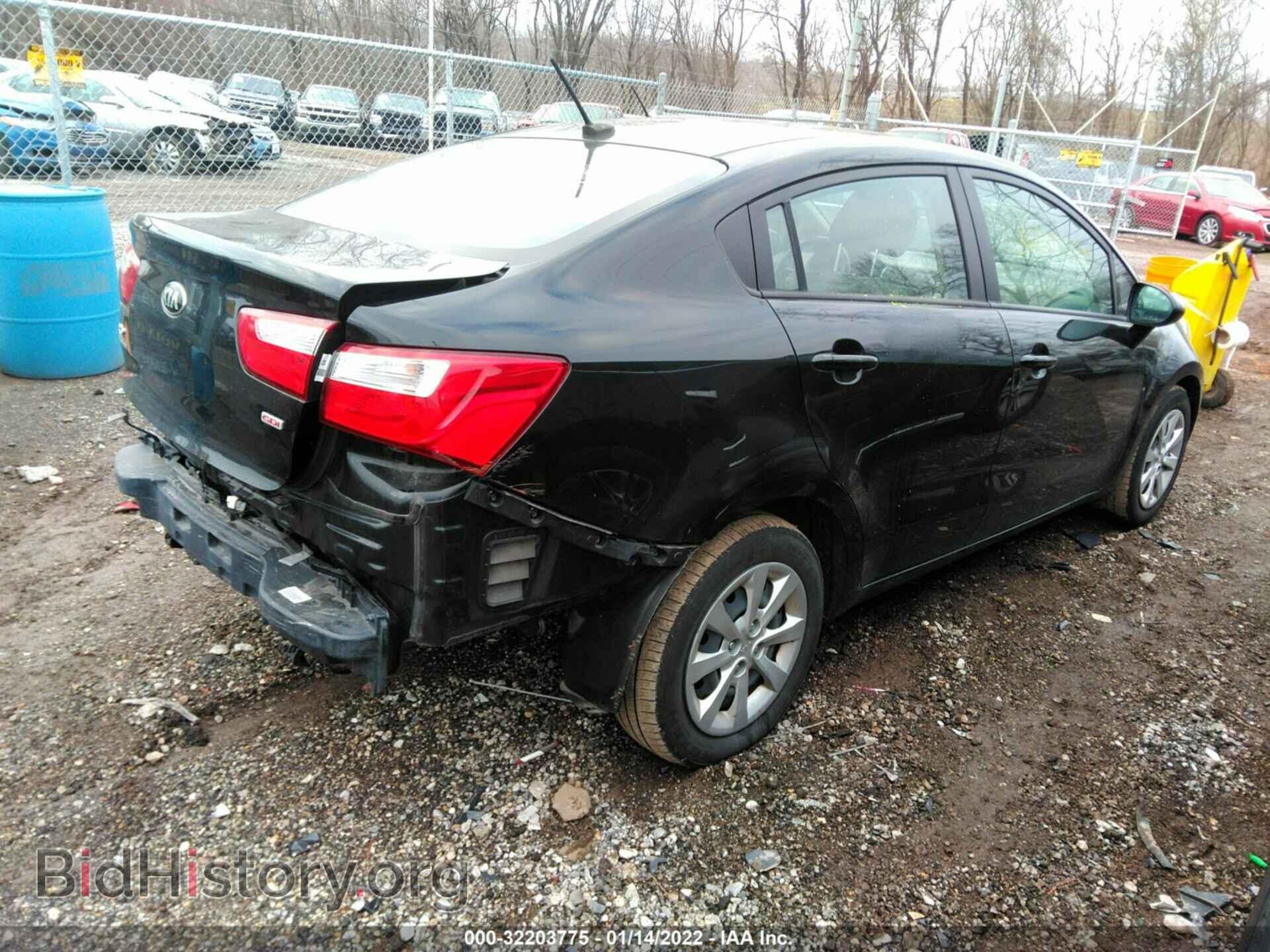 2017 KIA RIO - VIN: KNADM4A32H6100841 - Фото 4