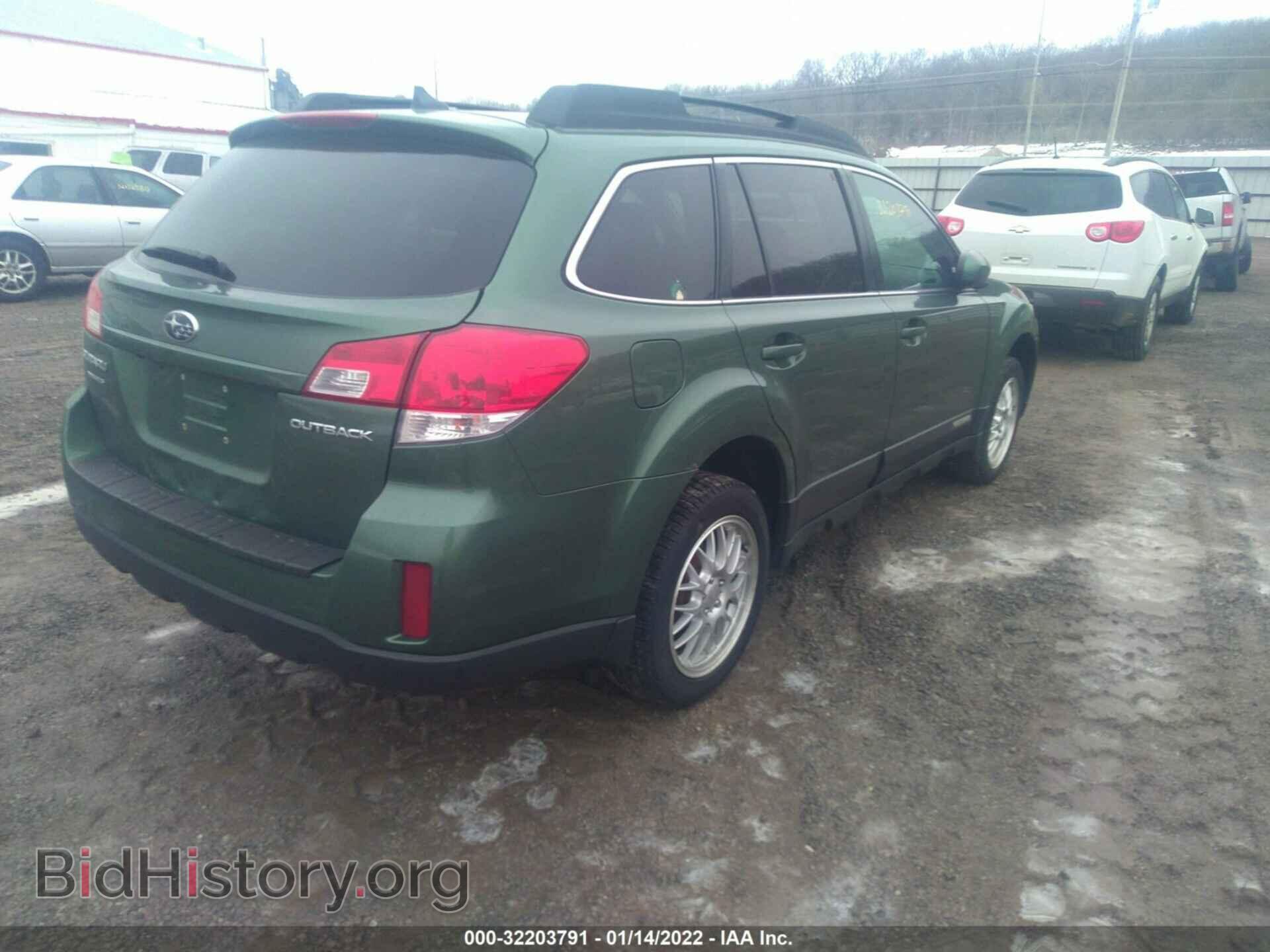 2011 SUBARU OUTBACK - VIN: 4S4BRCKC1B3353920 - Фото 4