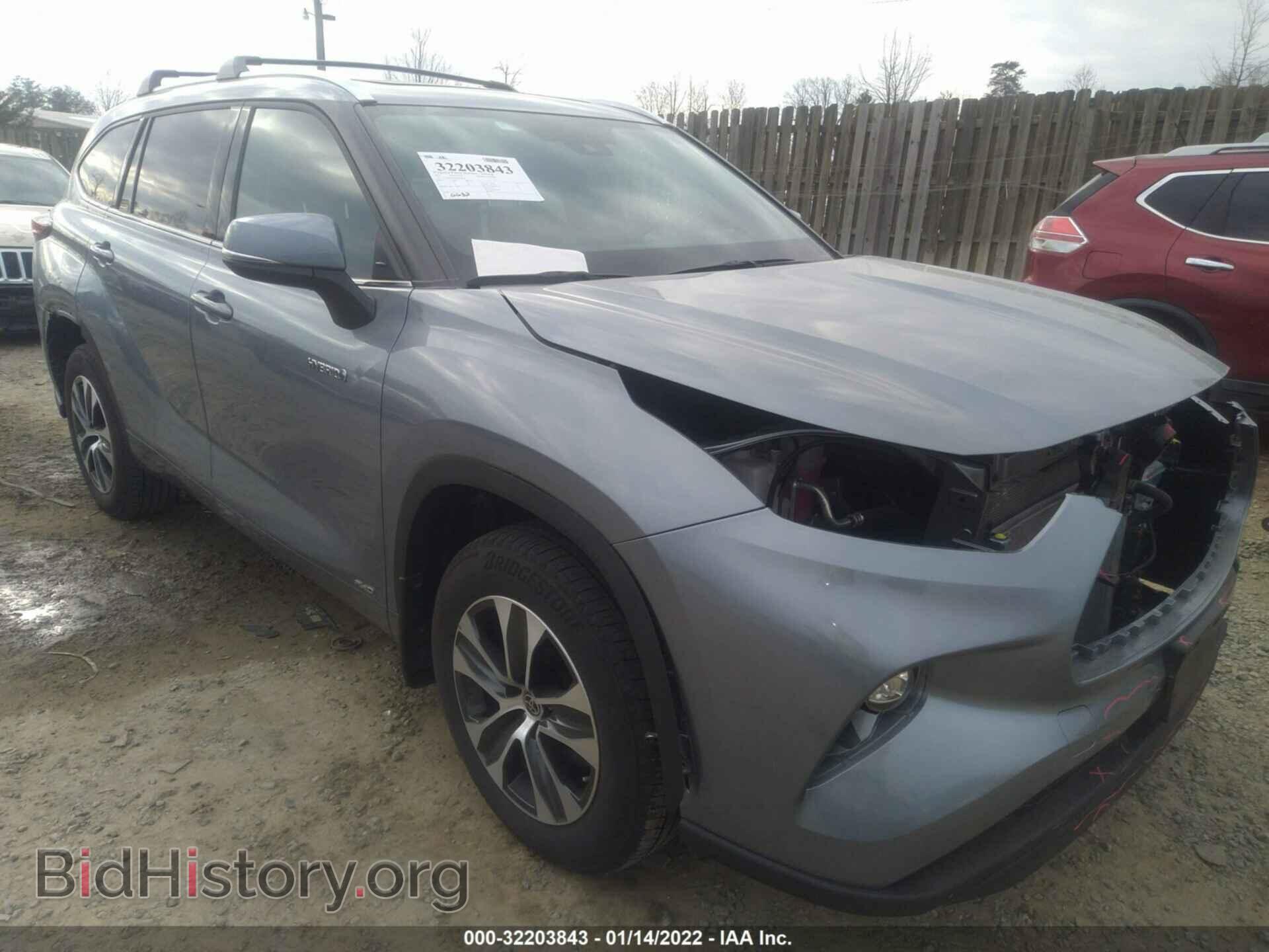 Photo 5TDGBRCH7MS046992 - TOYOTA HIGHLANDER 2021