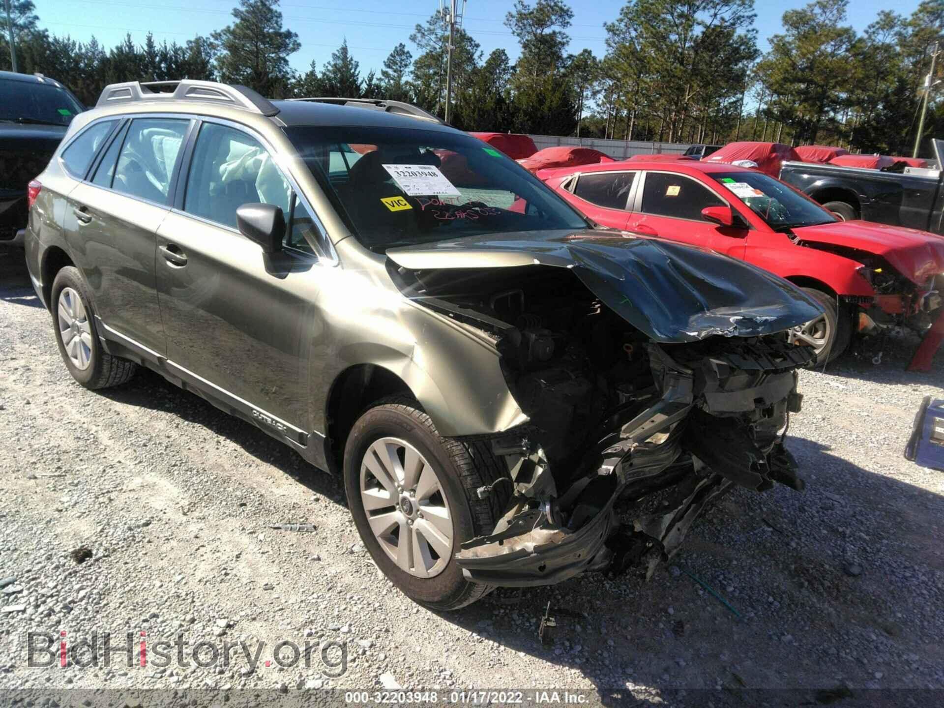 Фотография 4S4BSAAC2J3279089 - SUBARU OUTBACK 2018