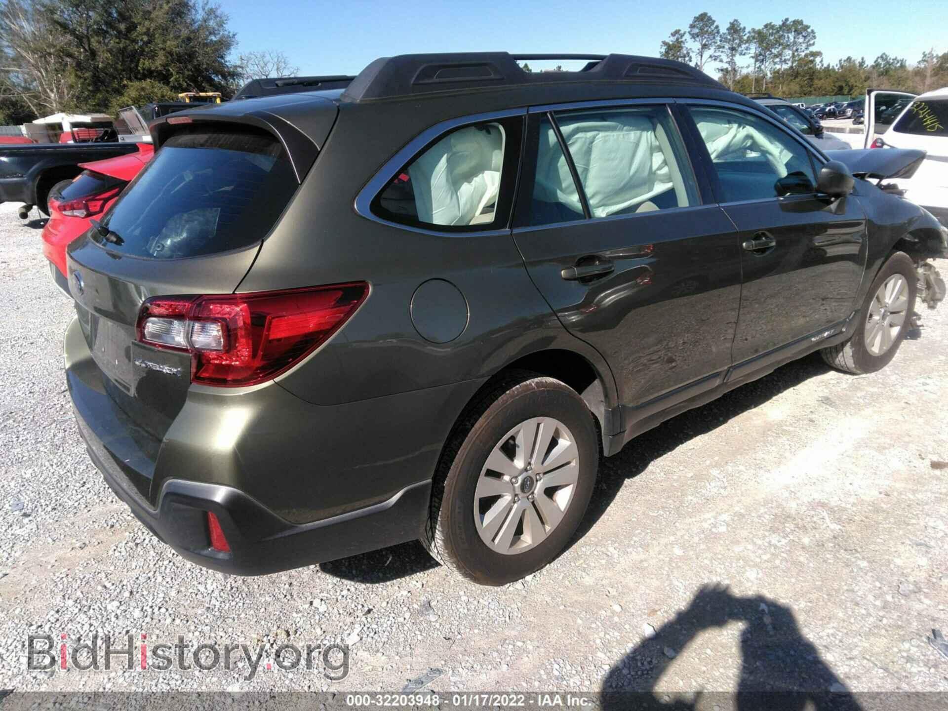 2018 SUBARU OUTBACK - VIN: 4S4BSAAC2J3279089 - Фото 4
