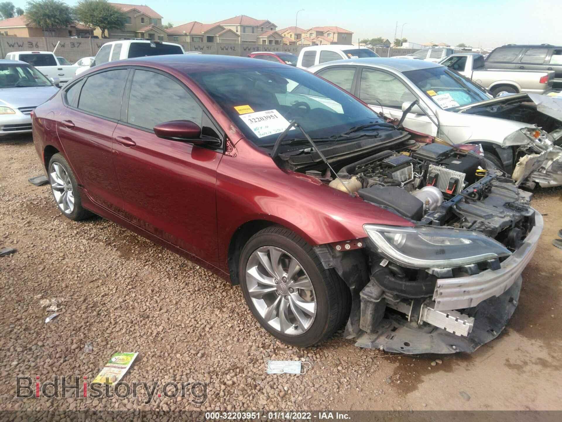 Photo 1C3CCCBB3FN663874 - CHRYSLER 200 2015