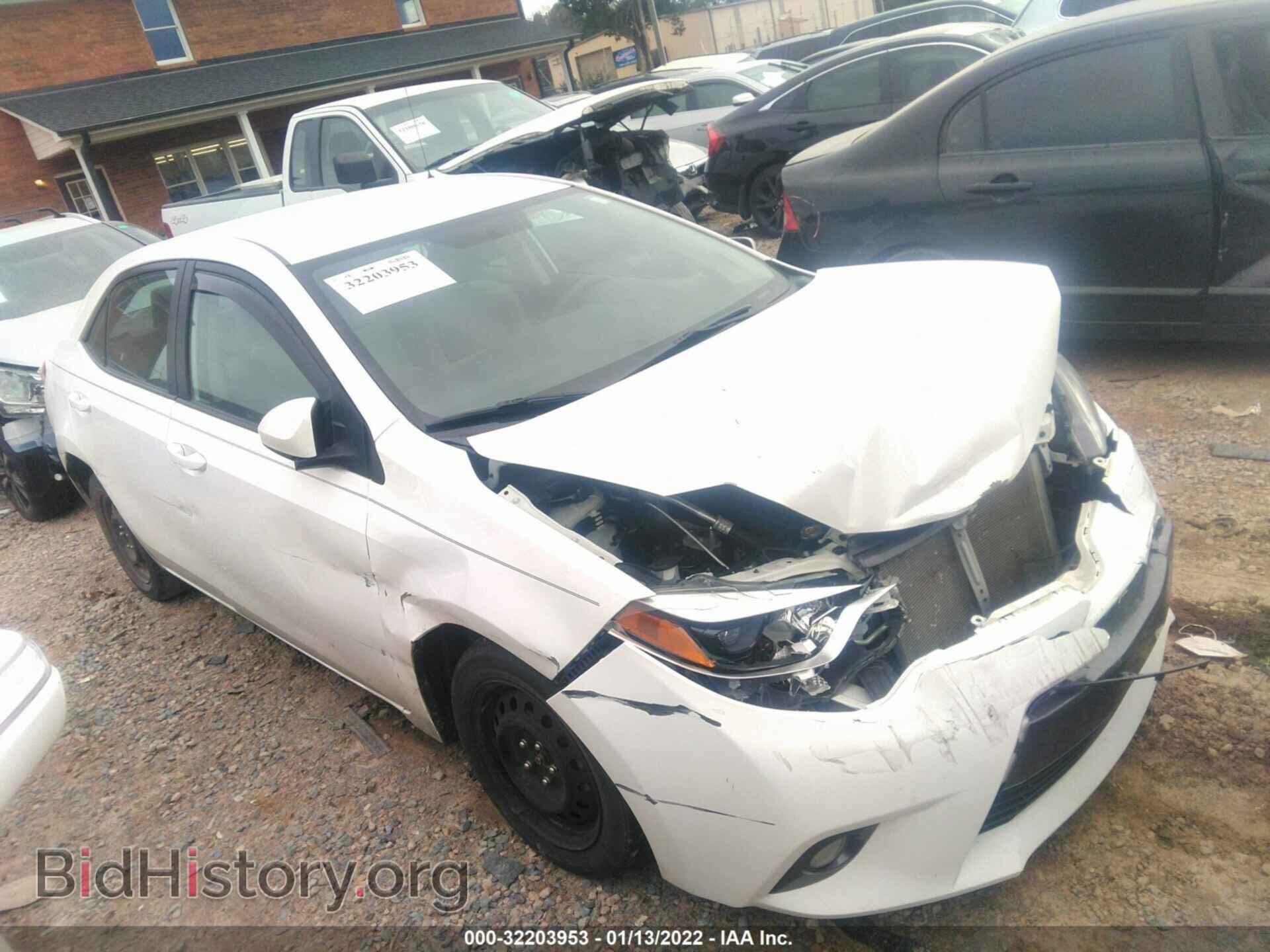 Photo 2T1BURHE8FC298703 - TOYOTA COROLLA 2015