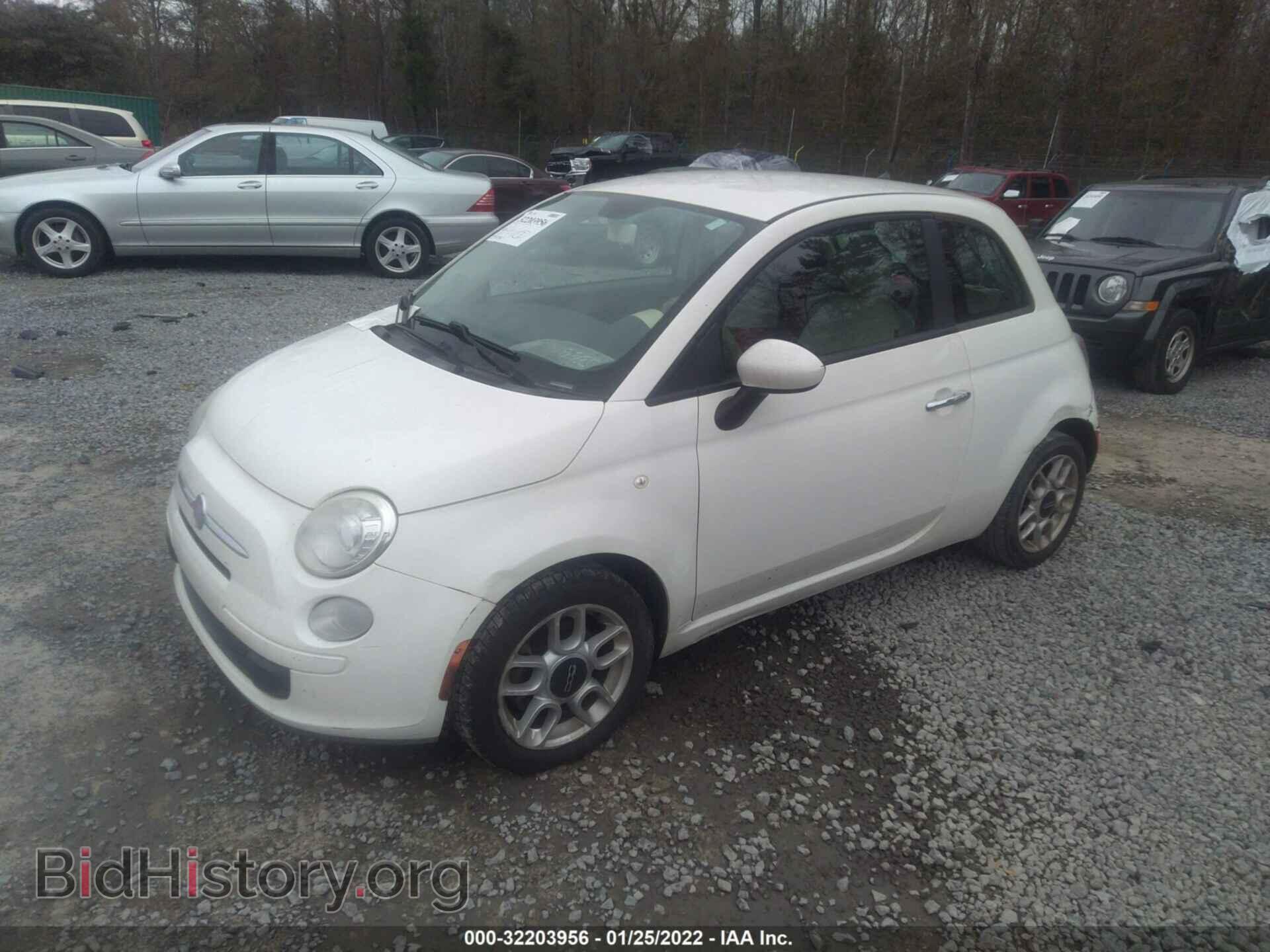 2012 FIAT 500 - VIN: 3C3CFFAR4CT363828 - Photo 2
