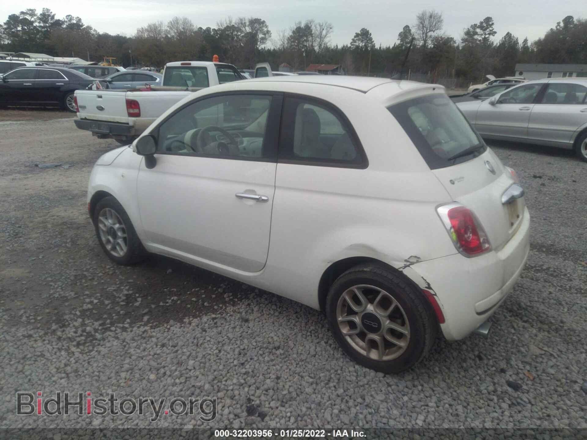 2012 FIAT 500 - VIN: 3C3CFFAR4CT363828 - Photo 3