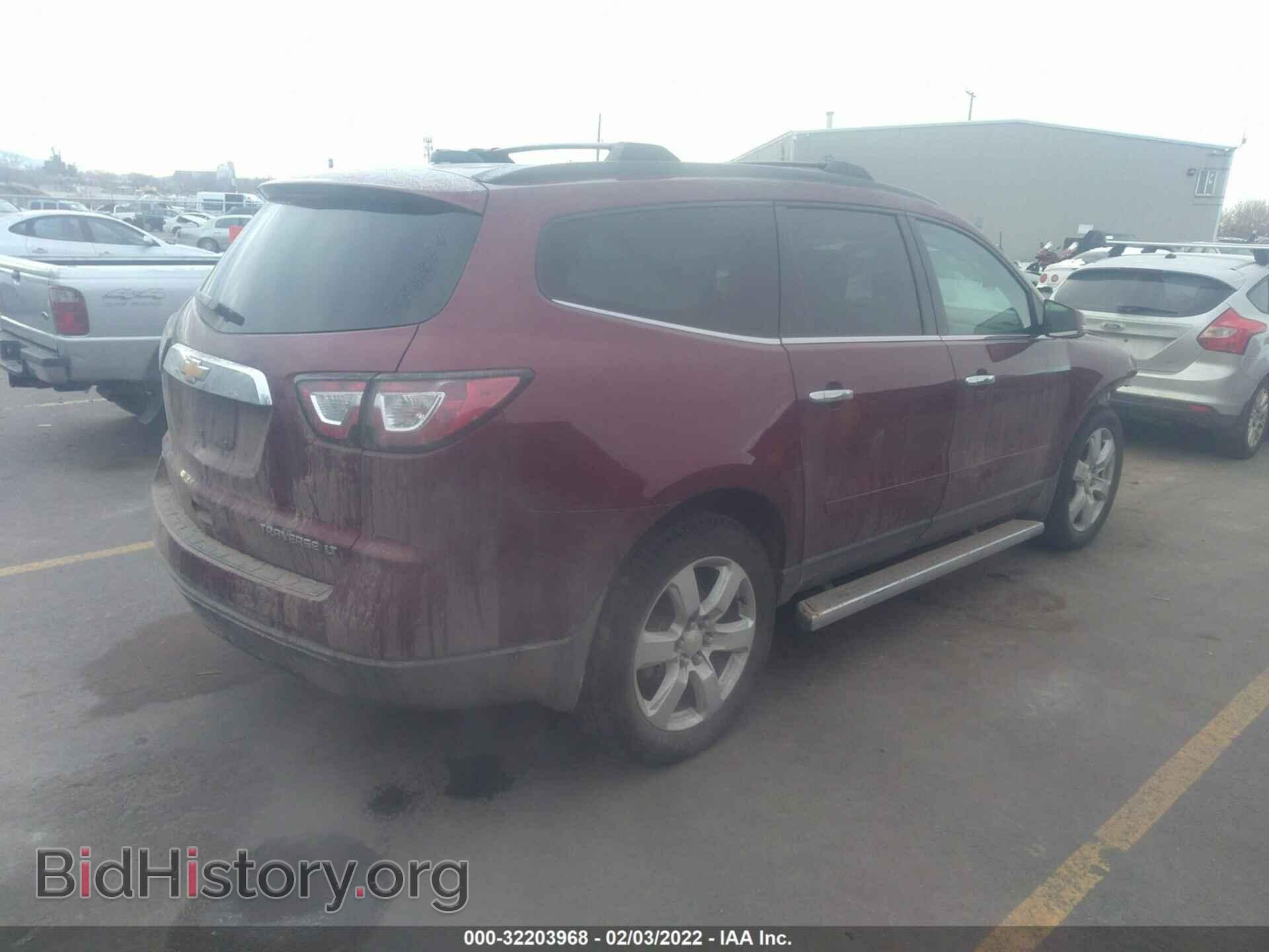 2016 CHEVROLET TRAVERSE - VIN: 1GNKVGKD9GJ121365 - Фото 4
