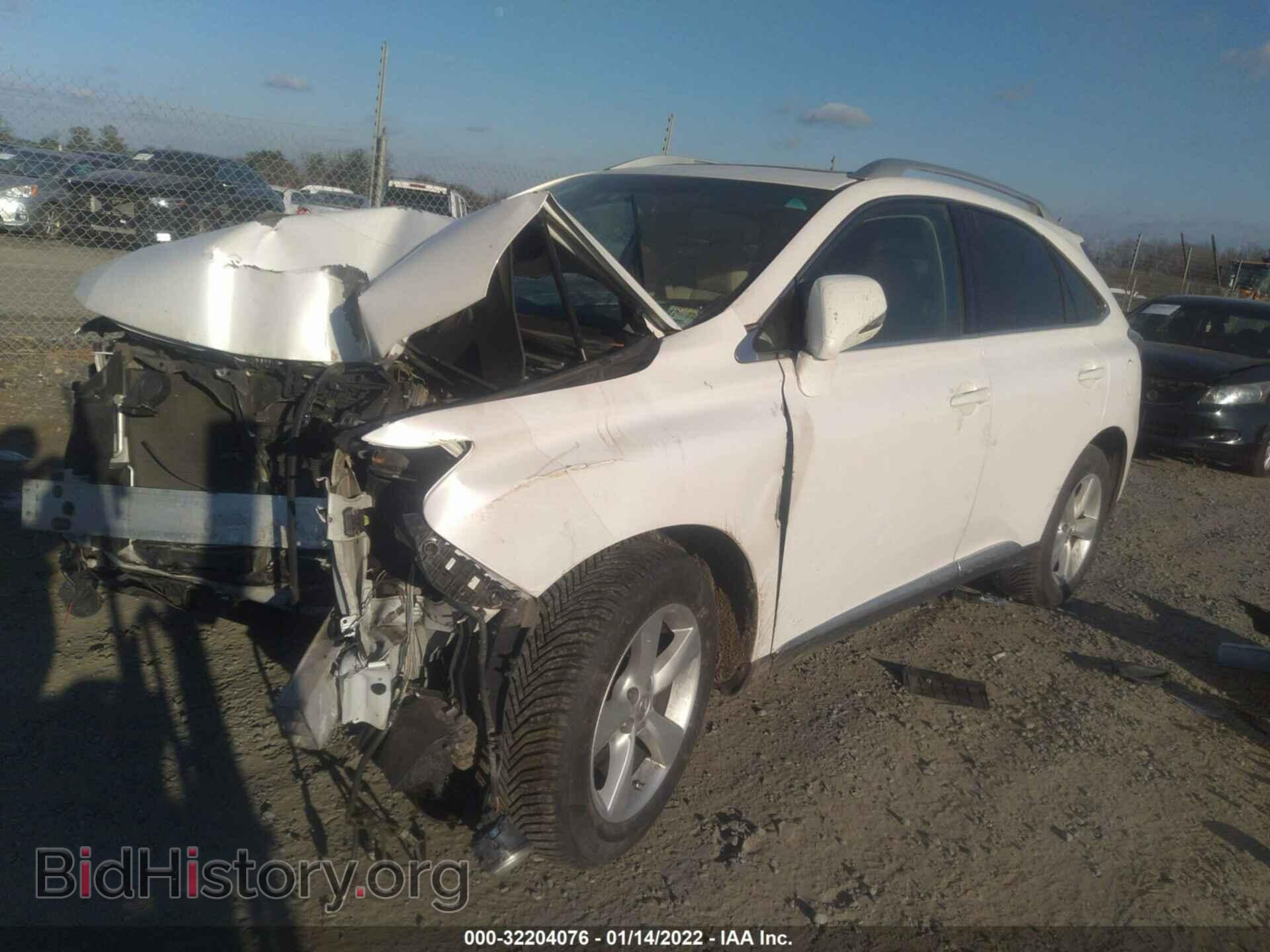 2010 LEXUS RX 350 - VIN: 2T2BK1BA9AC063597 - Фото 2