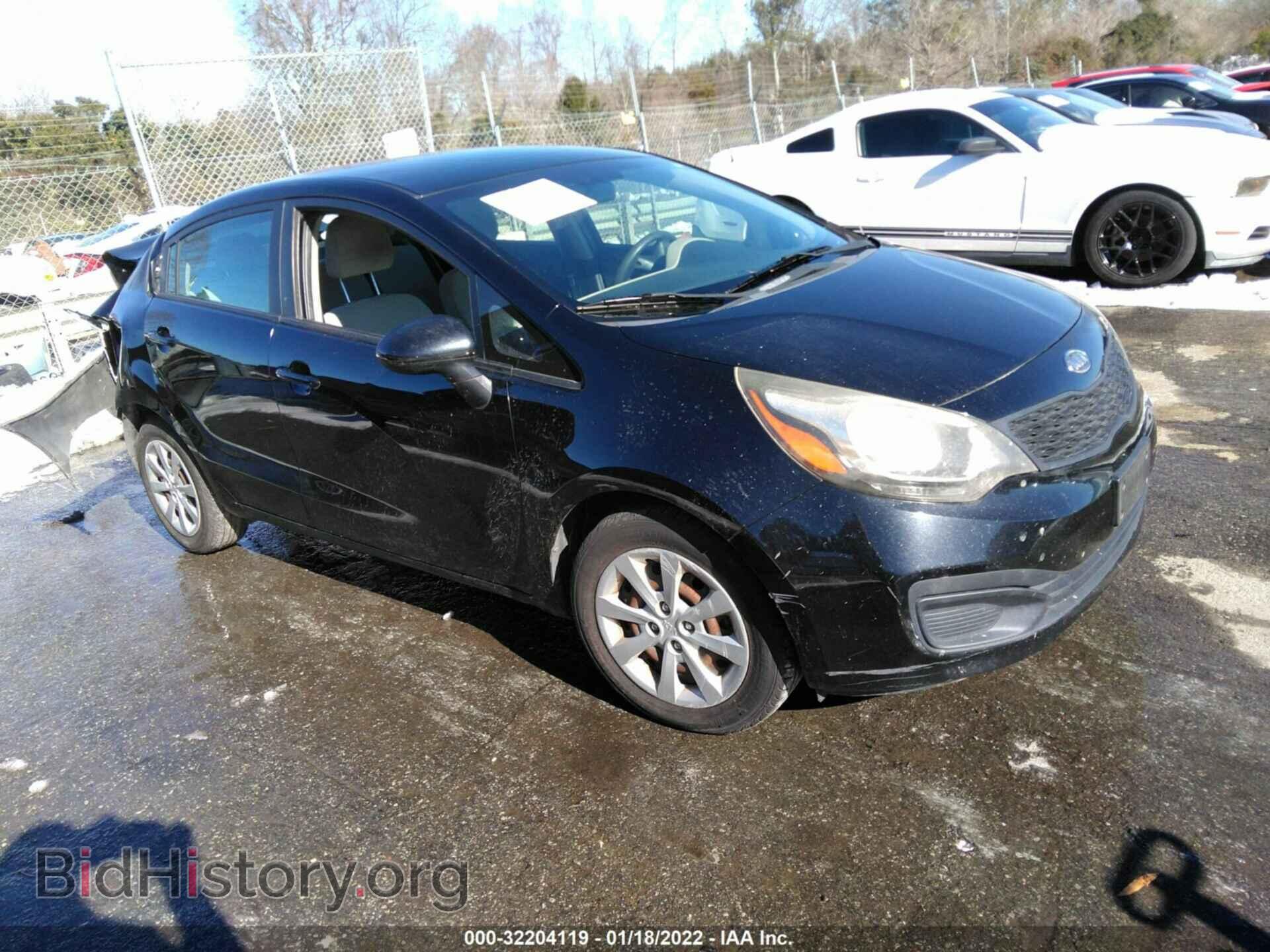 Фотография KNADM4A34D6098553 - KIA RIO 2013