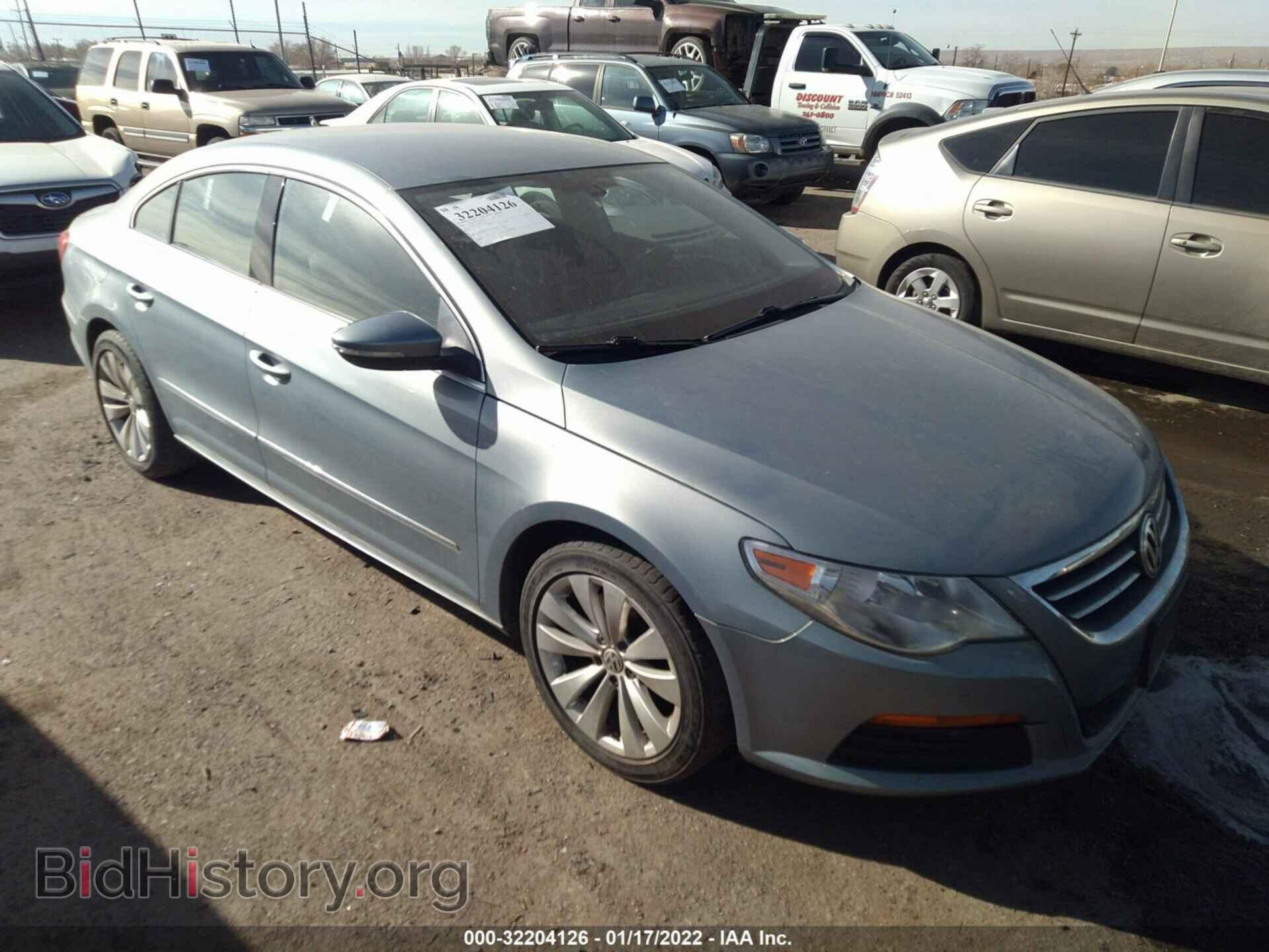 Фотография WVWMP7AN8BE709264 - VOLKSWAGEN CC 2011