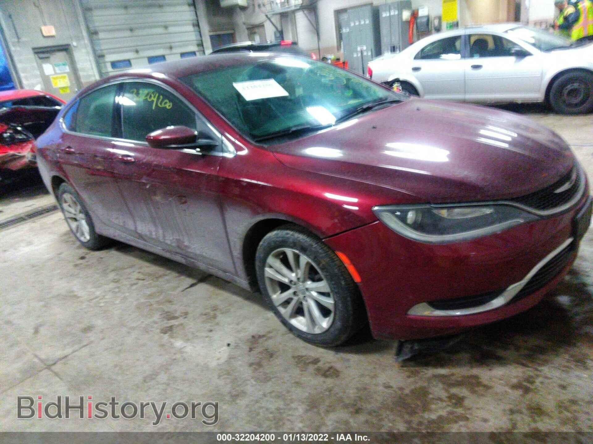 Фотография 1C3CCCABXFN542423 - CHRYSLER 200 2015