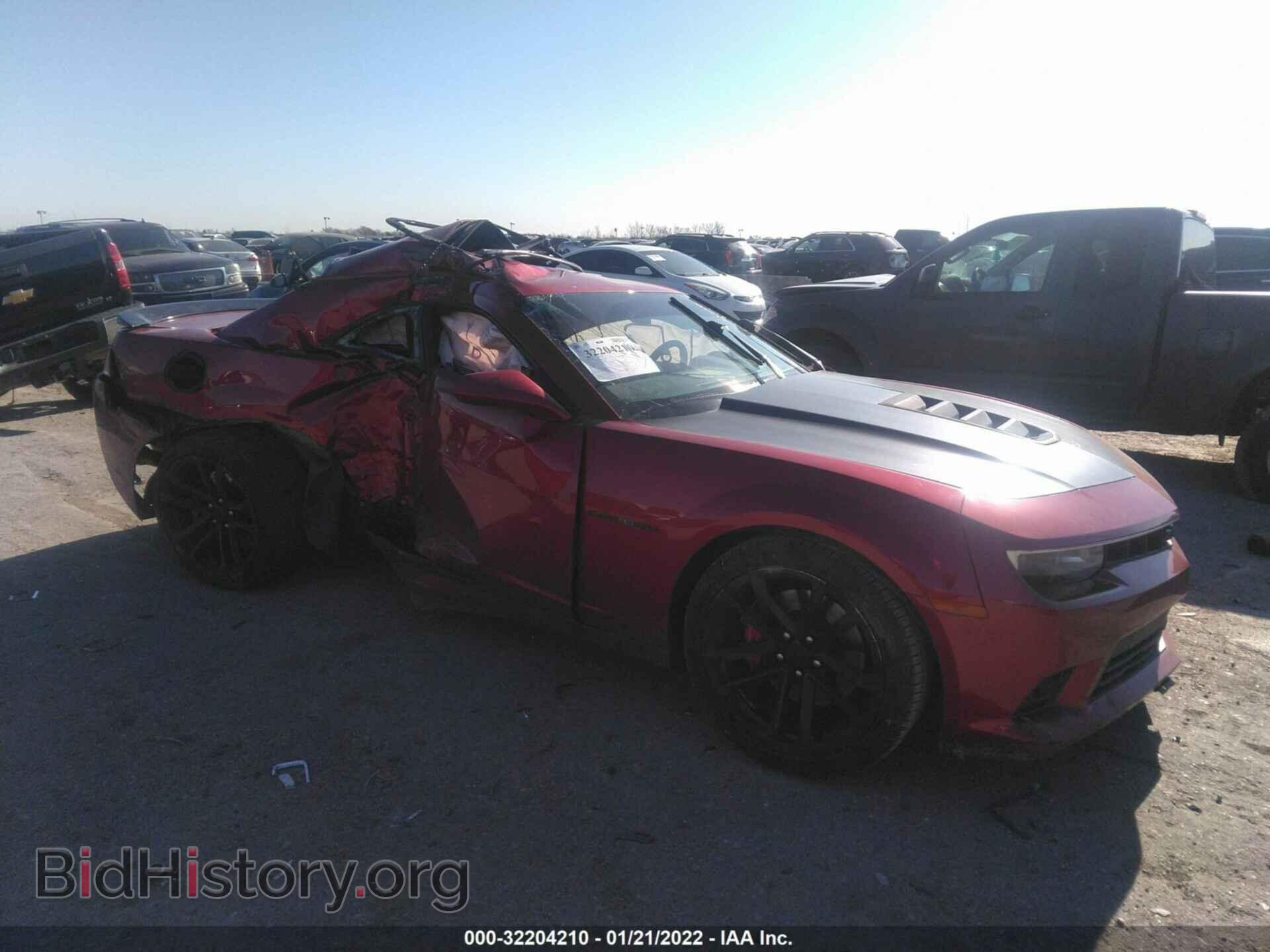 Photo 2G1FT1EW5E9126669 - CHEVROLET CAMARO 2014