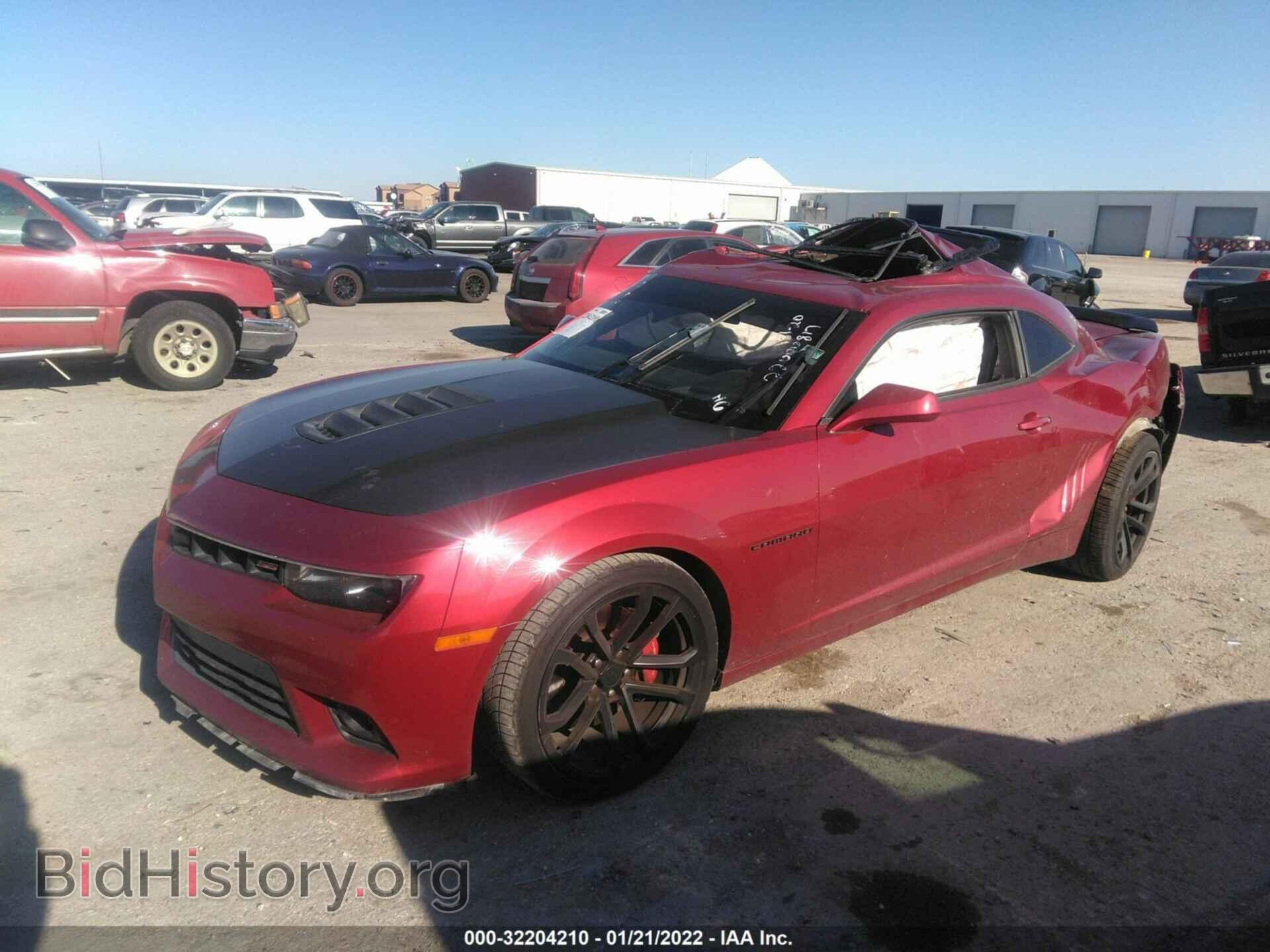 2014 CHEVROLET CAMARO - VIN: 2G1FT1EW5E9126669 - Фото 2