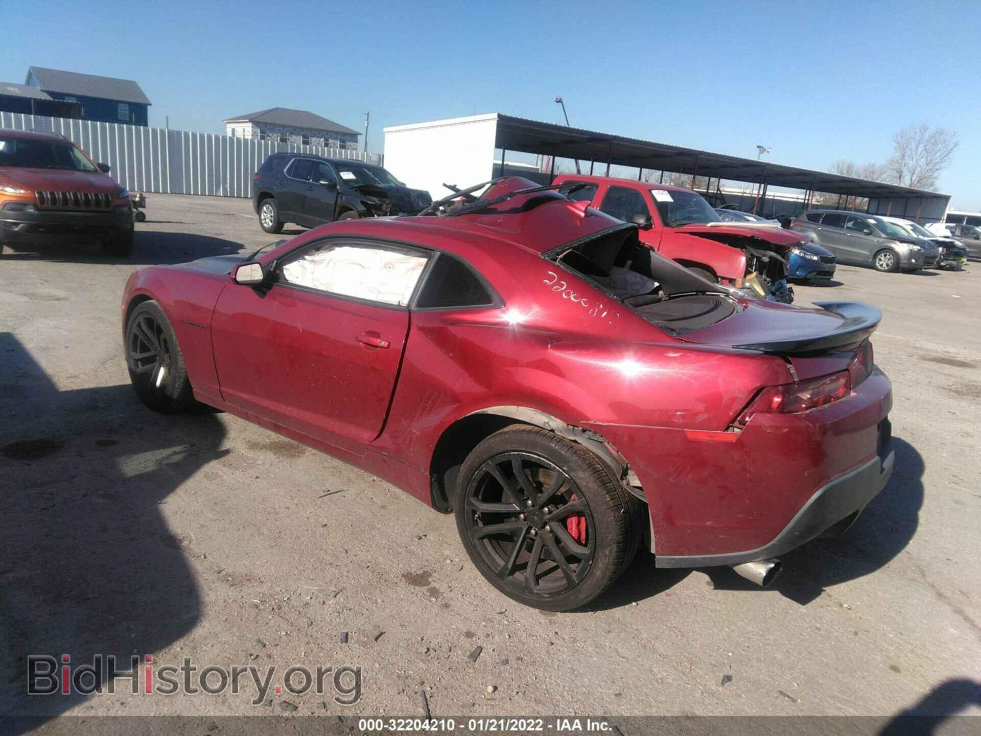 2014 CHEVROLET CAMARO - VIN: 2G1FT1EW5E9126669 - Фото 3