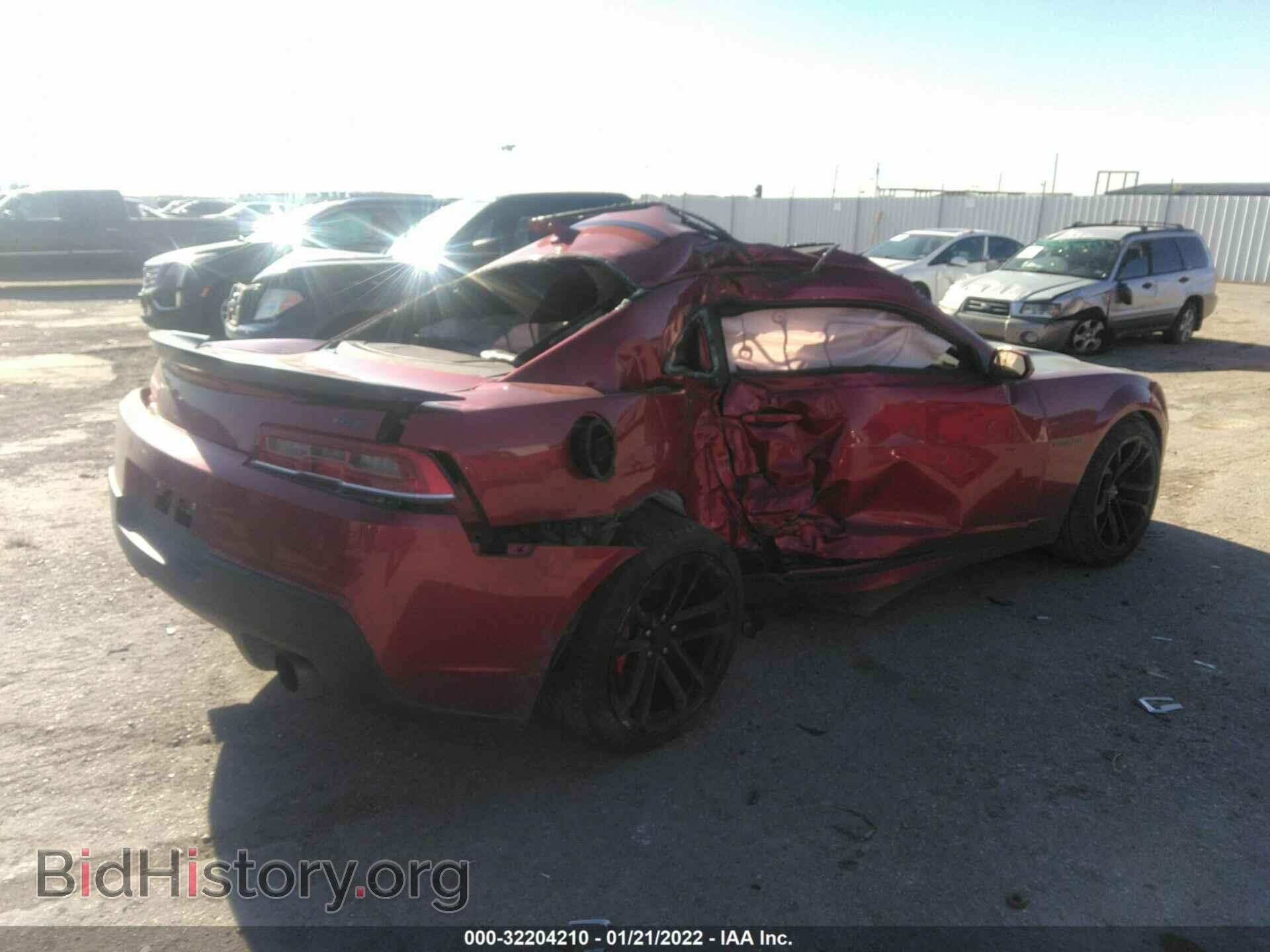 2014 CHEVROLET CAMARO - VIN: 2G1FT1EW5E9126669 - Фото 4