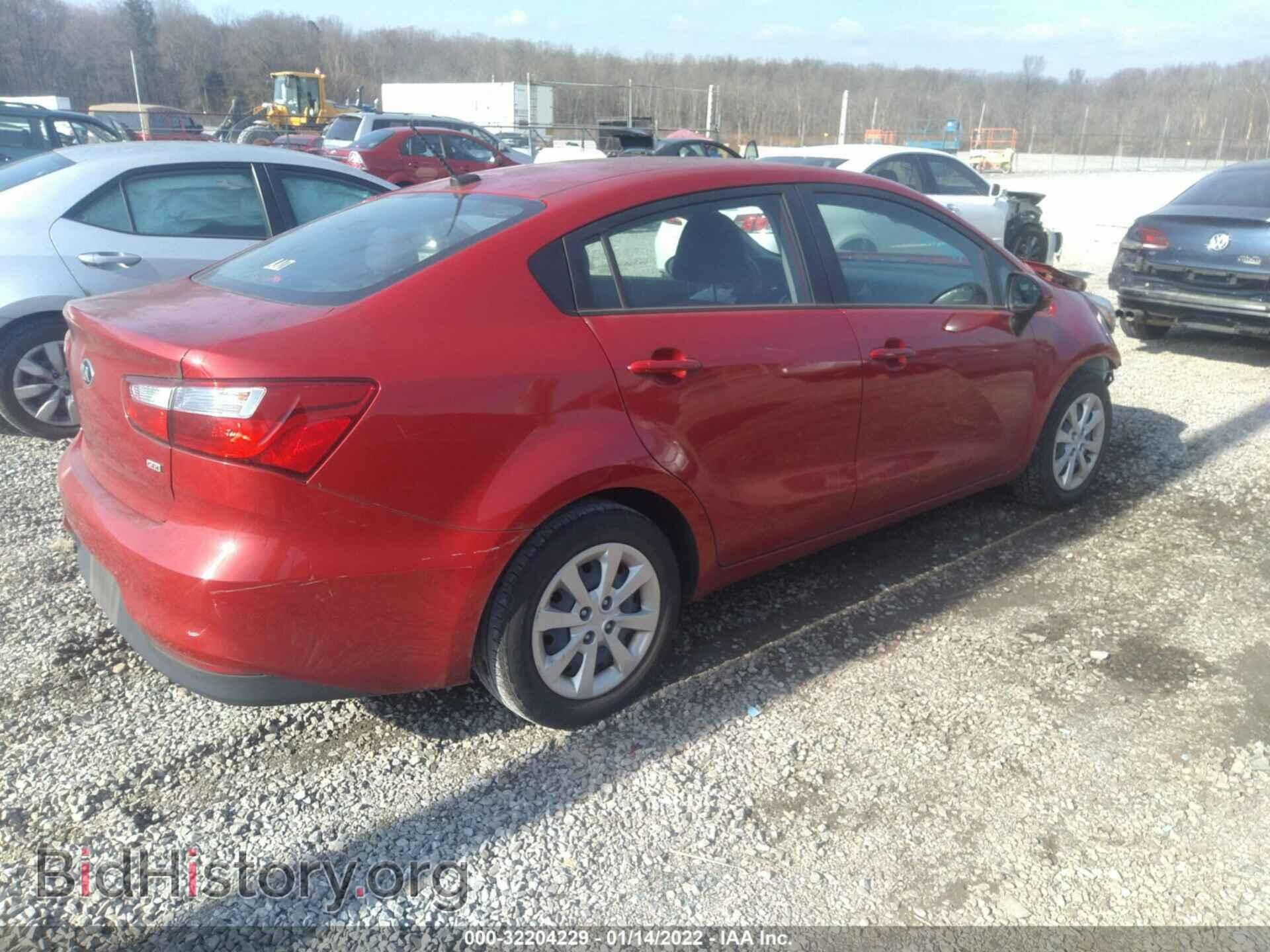 2017 KIA RIO - VIN: KNADM4A3XH6100392 - Фото 4