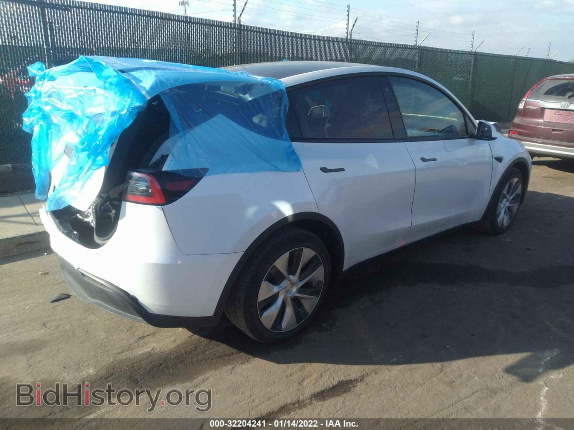 2020 TESLA MODEL Y - VIN: 5YJYGDEE5LF049257 - Фото 4