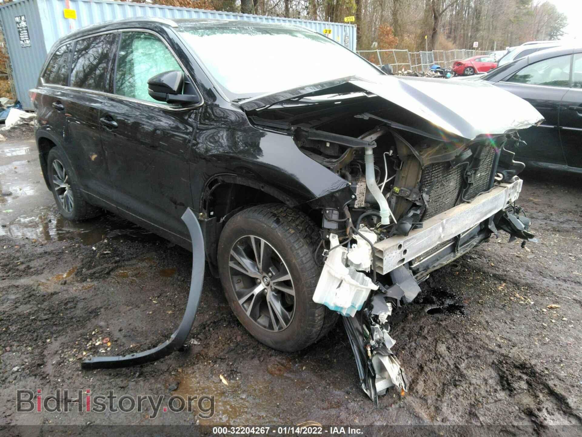 Photo 5TDJKRFH8GS240937 - TOYOTA HIGHLANDER 2016