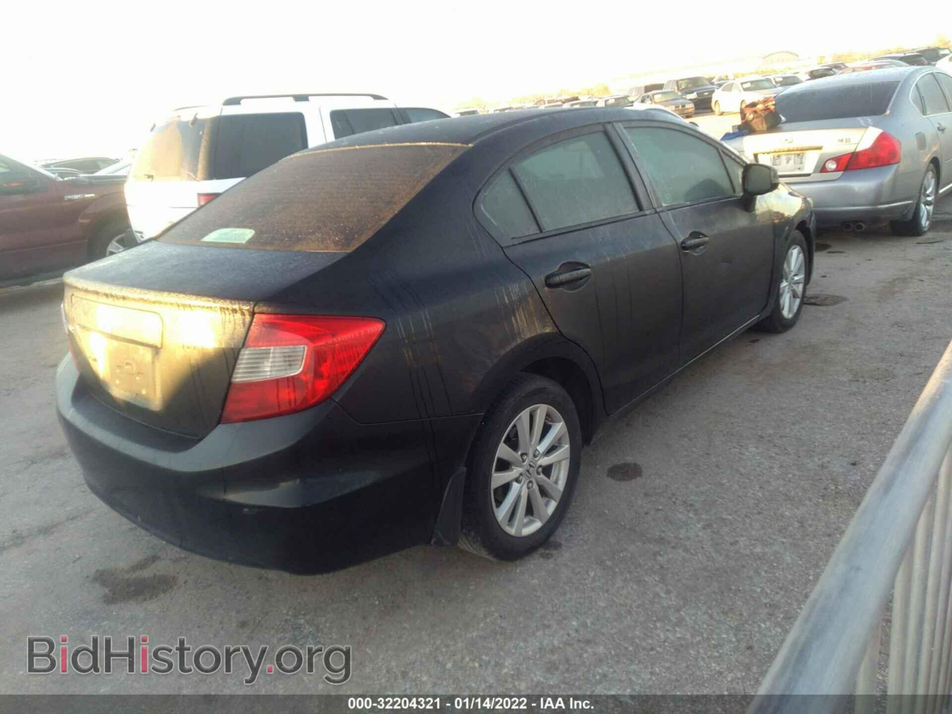 2012 HONDA CIVIC SDN - VIN: 19XFB2F81CE109074 - Фото 4