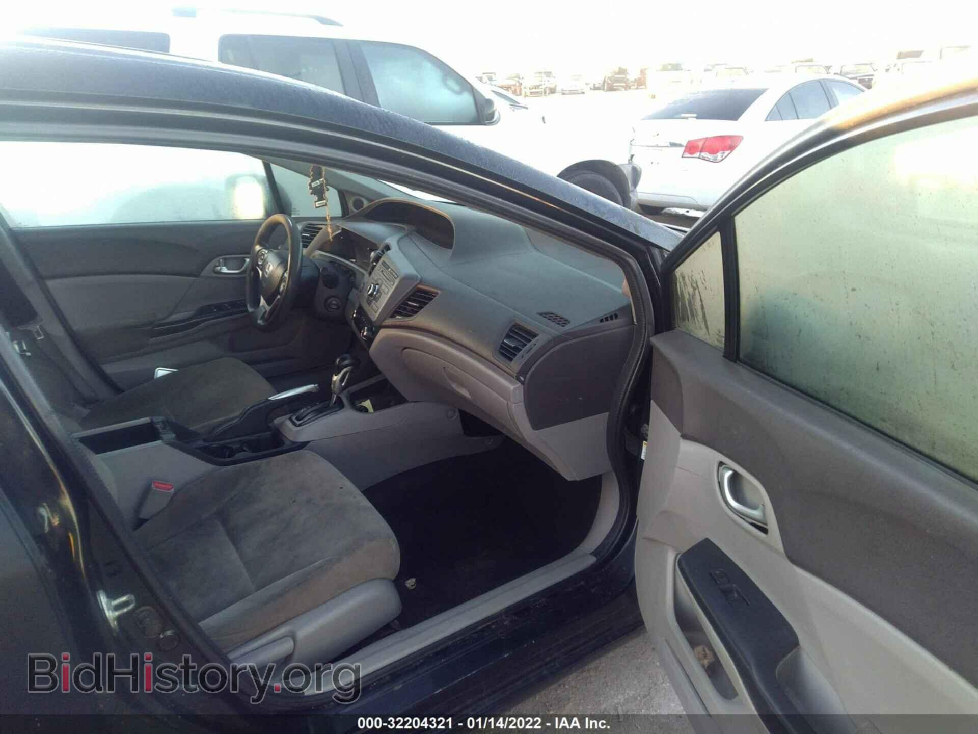 2012 HONDA CIVIC SDN - VIN: 19XFB2F81CE109074 - Фото 5