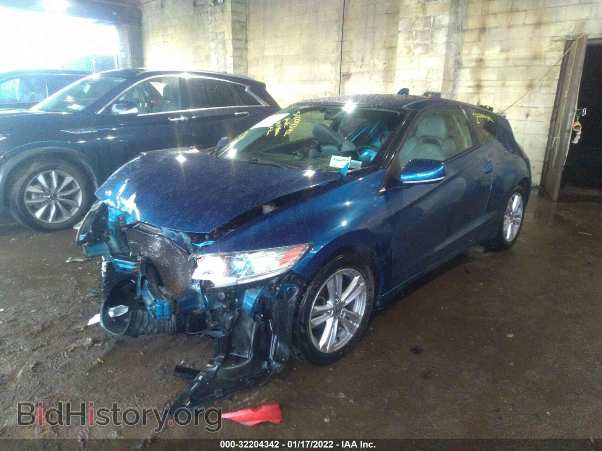 2011 HONDA CR-Z - VIN: JHMZF1D41BS001902 - Фото 2