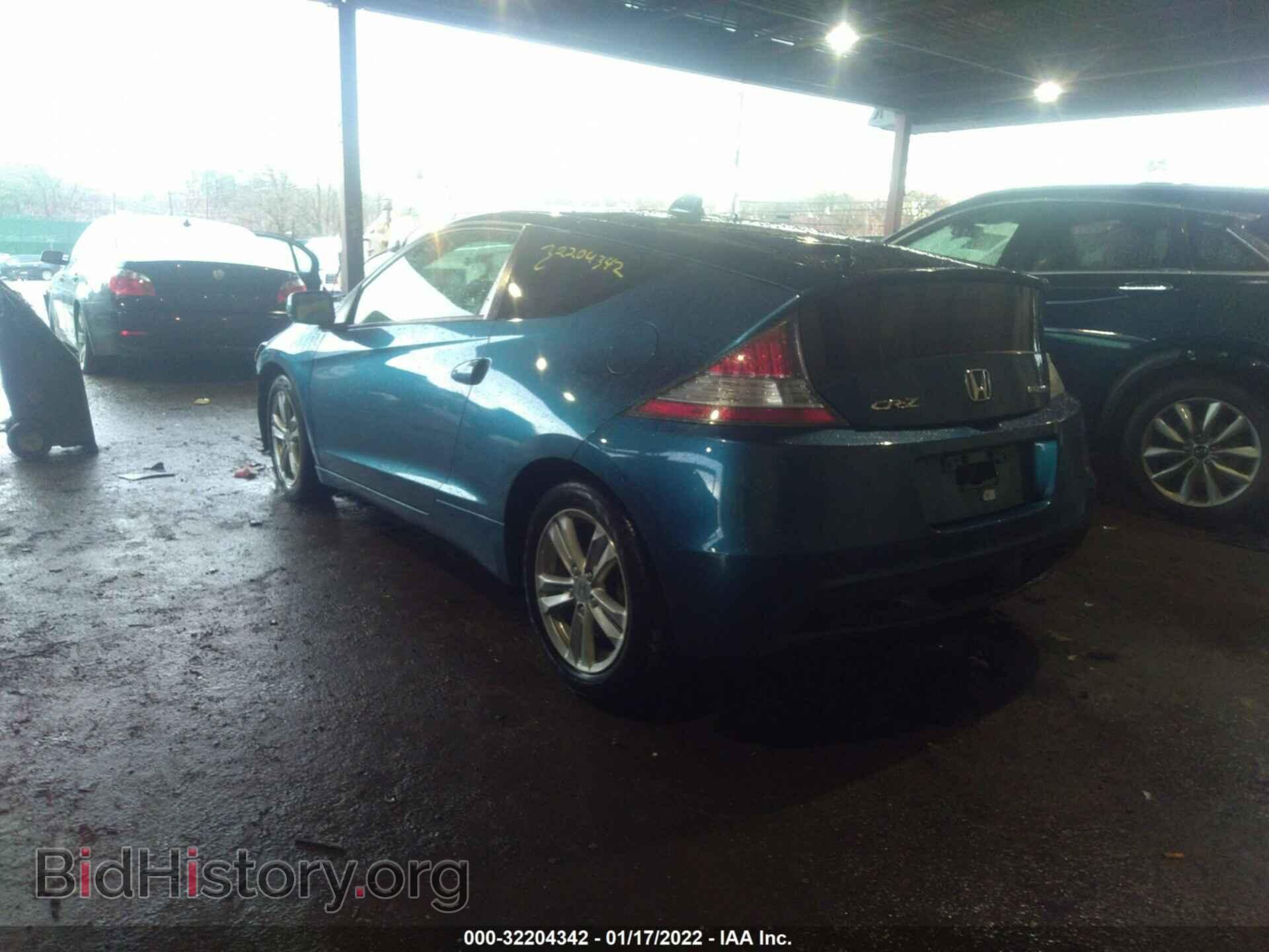 2011 HONDA CR-Z - VIN: JHMZF1D41BS001902 - Фото 3