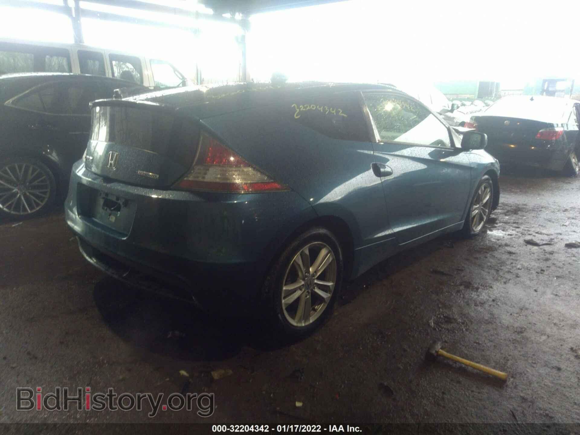 2011 HONDA CR-Z - VIN: JHMZF1D41BS001902 - Фото 4