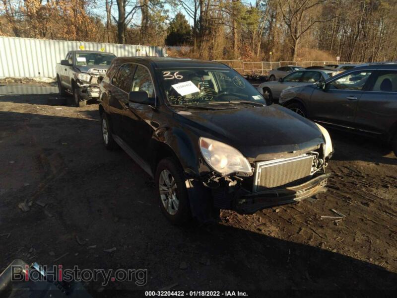 2011 Chevrolet EQUINOX LS (VIN 2CNFLCEC2B6299972) — фото 1 из 11, IAAI, повреждение: передняя часть