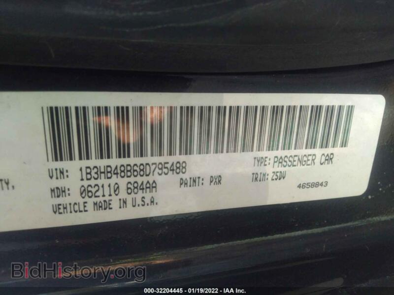 2008 Dodge CALIBER (VIN 1B3HB48B68D795488) — photo 9 of 11