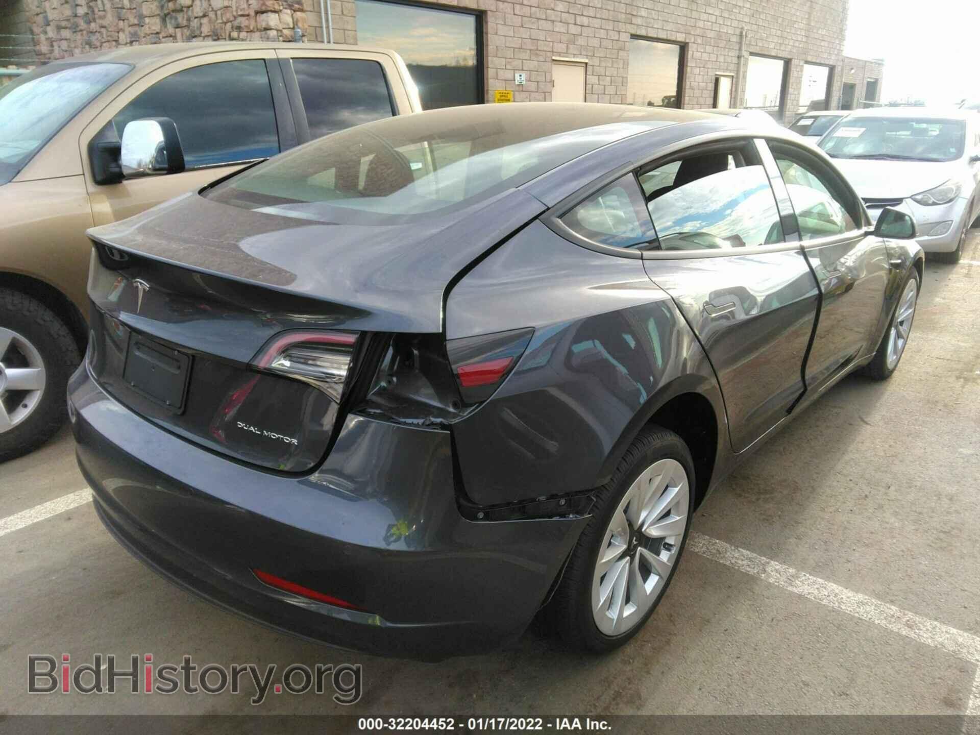 2022 TESLA MODEL 3 - VIN: 5YJ3E1EBXNF127734 - Photo 4