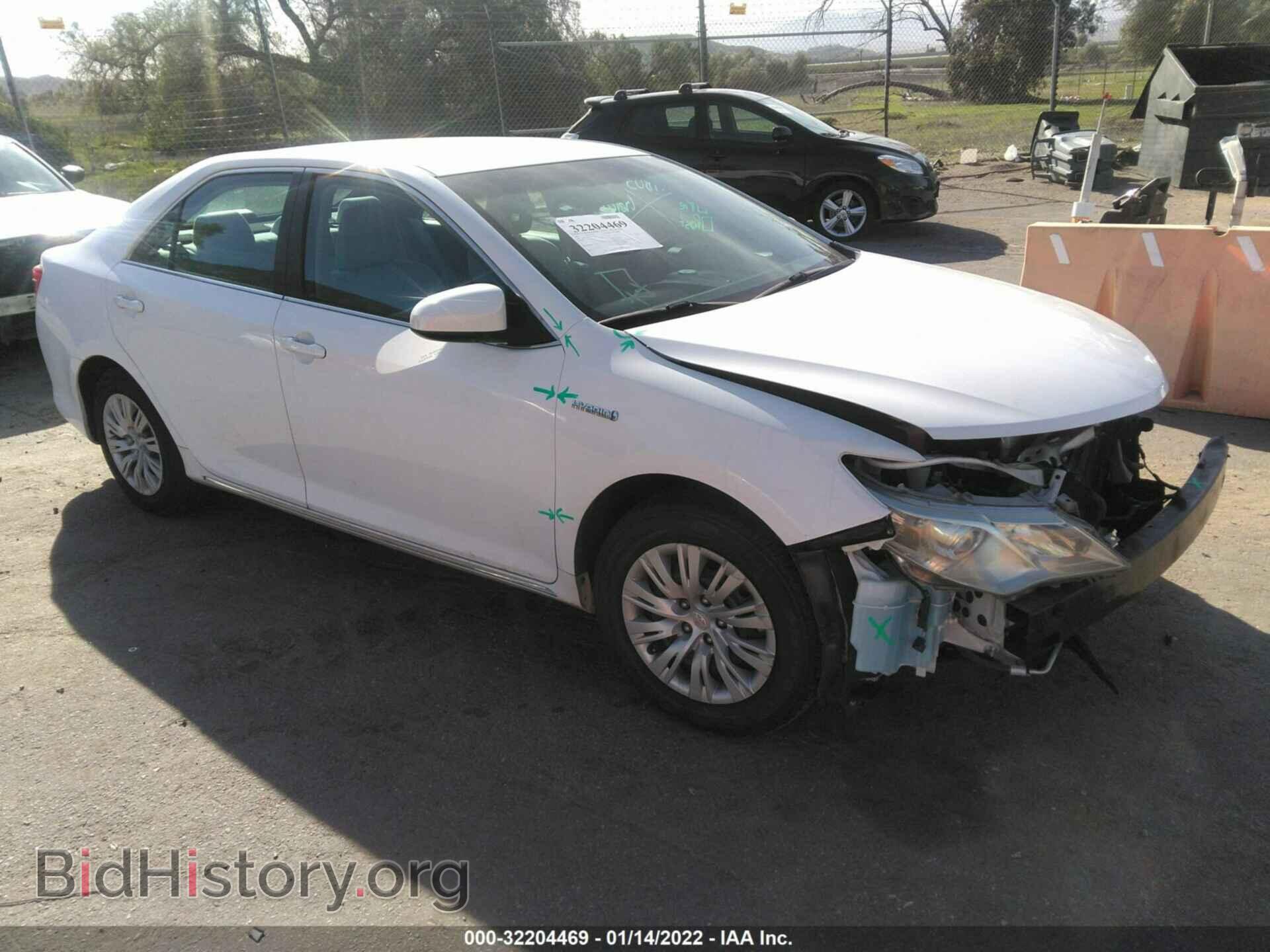 Фотография 4T1BD1FK9CU044101 - TOYOTA CAMRY HYBRID 2012