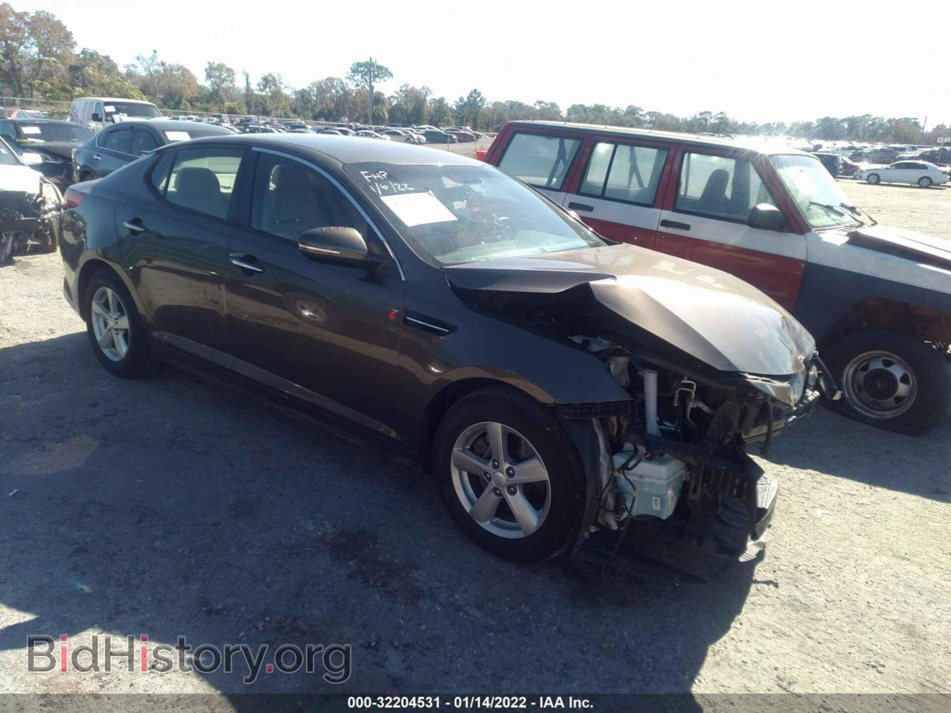 Фотография 5XXGM4A76FG403641 - KIA OPTIMA 2015