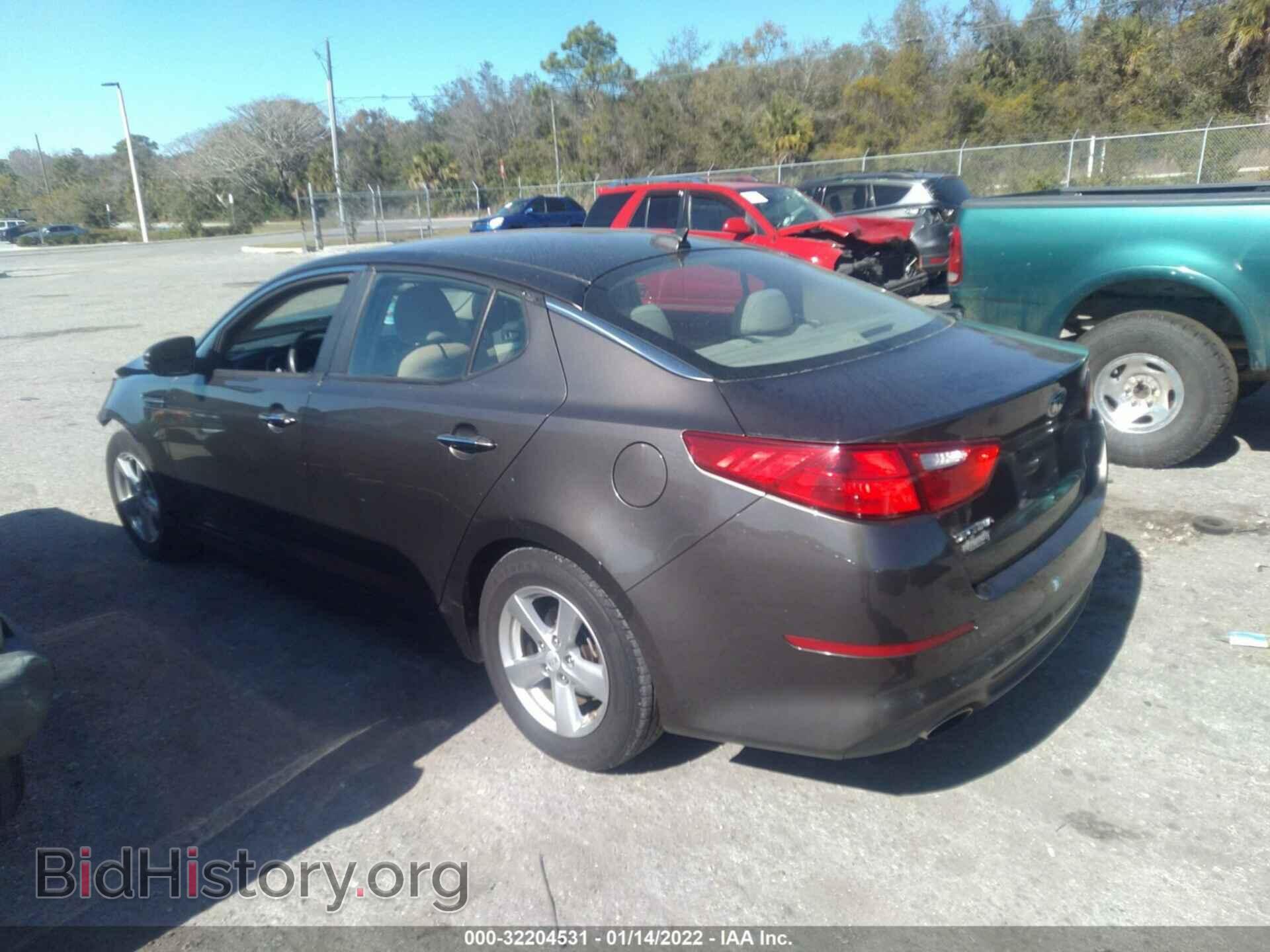 2015 KIA OPTIMA - VIN: 5XXGM4A76FG403641 - Фото 3