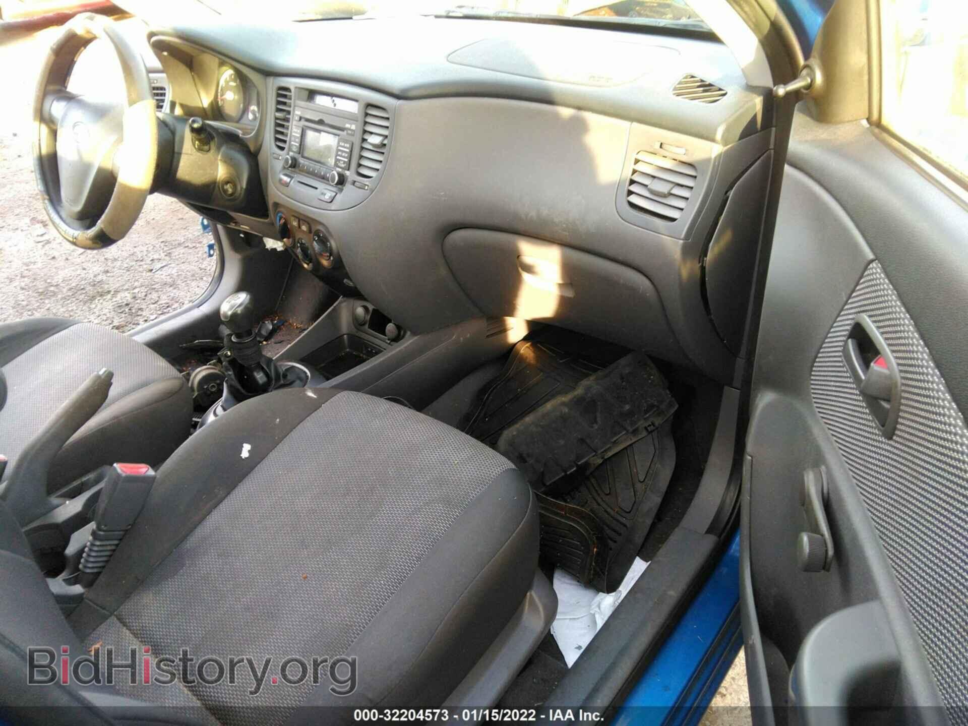 2009 KIA RIO - VIN: KNADE223696449244 - Фото 5